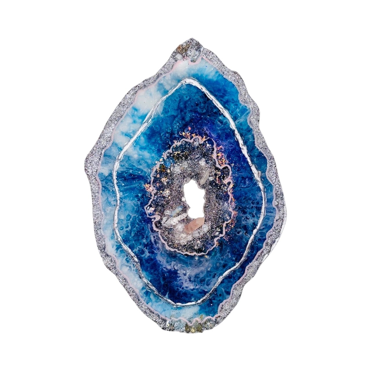 Empathy Mirror Geode Wall Art