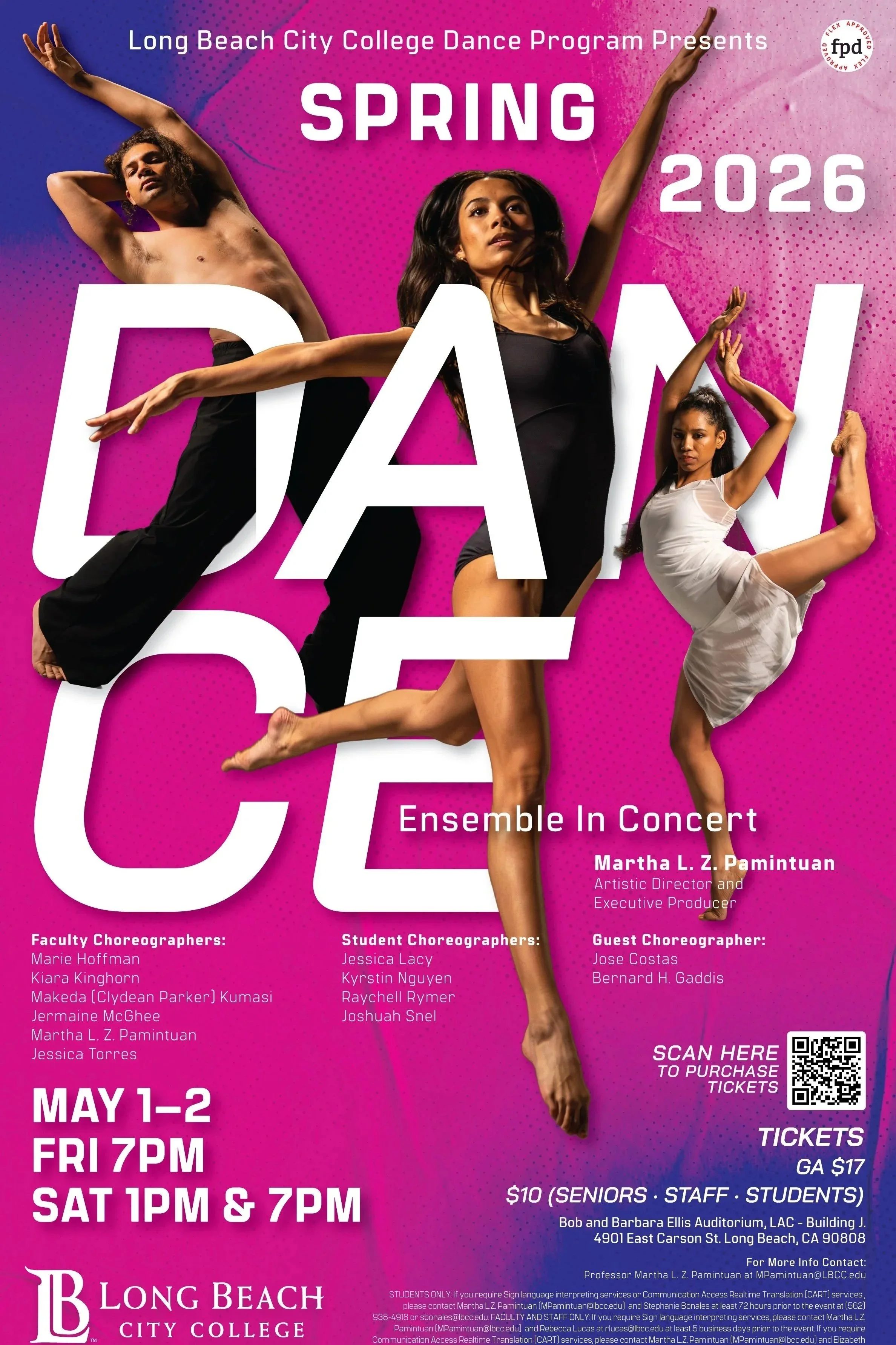 LBCC Spring 2026 Dance Ensemble In Concert