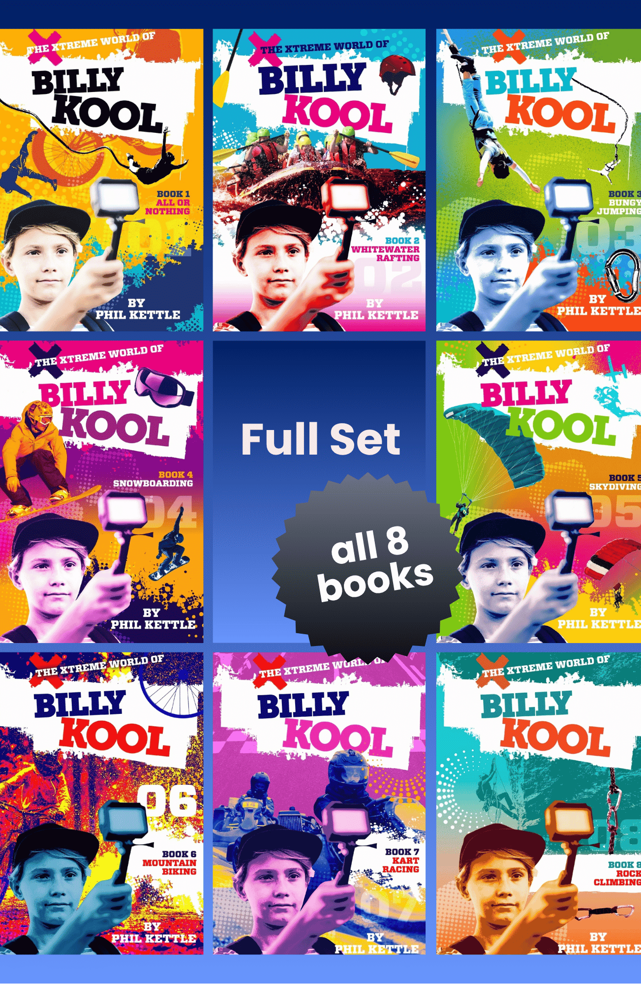 Complete Billy Kool Collection (8 Books)
