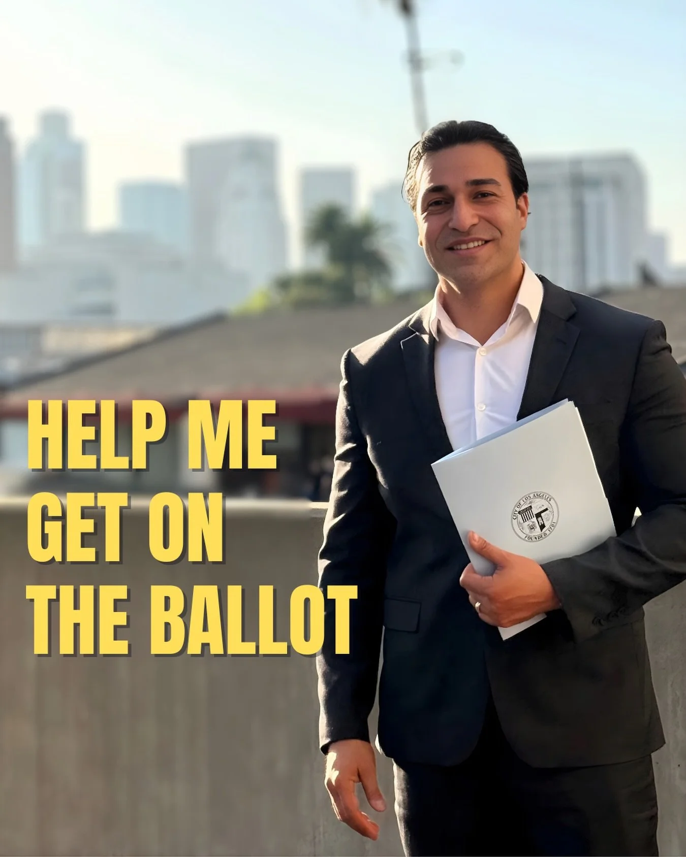 Help me get on the ballot!
We&rsquo;re raising funds to hire our ground team and canvass across District 1, and to unlock matching funds. Even $5 makes a real difference in helping us reach voters and build momentum. Link in bio or visit GoGrandeForC
