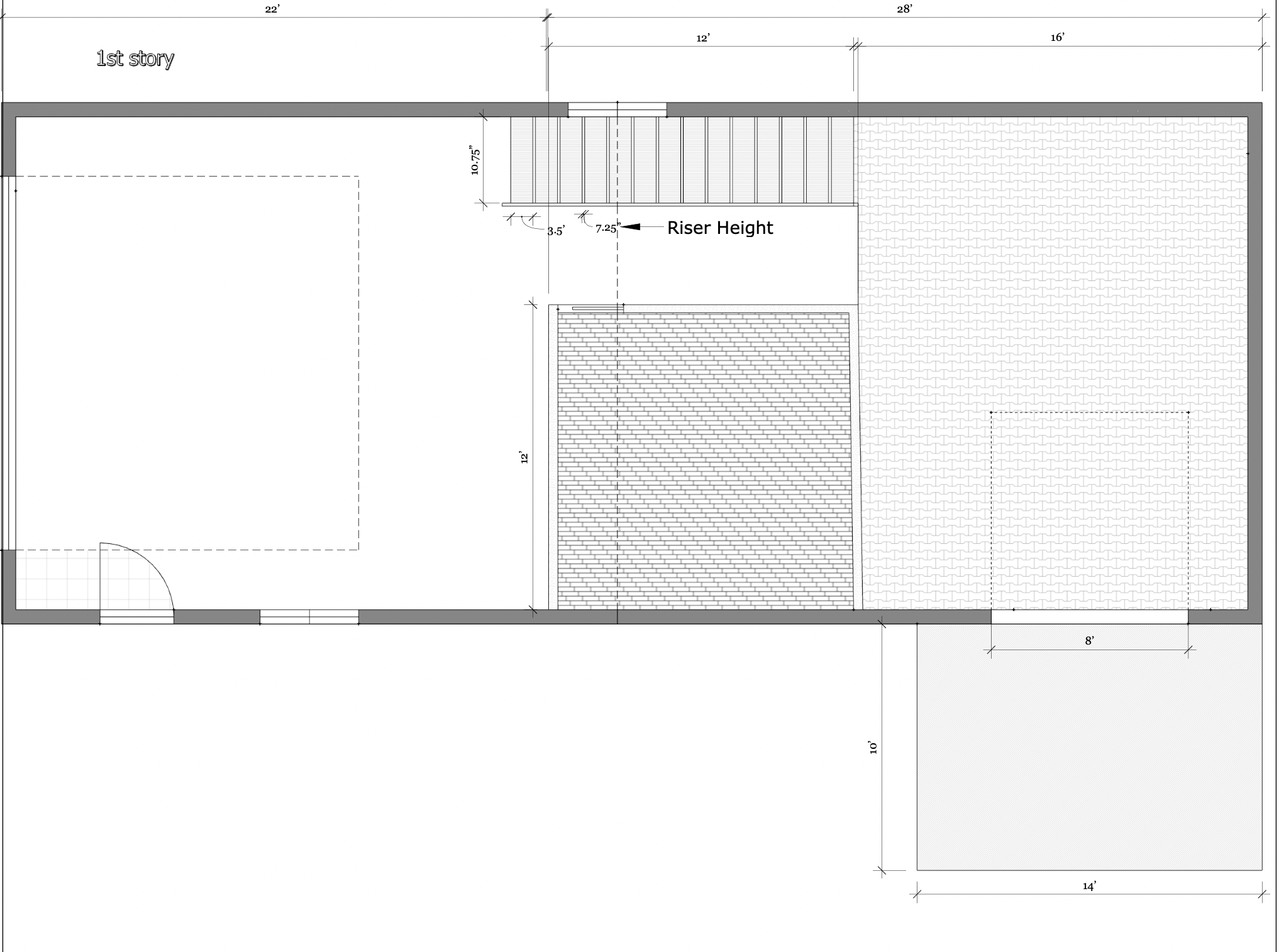 RV Garage Remodel, raising ceiling 2 ft and constructing an industrial meets farmhouse man-cave.