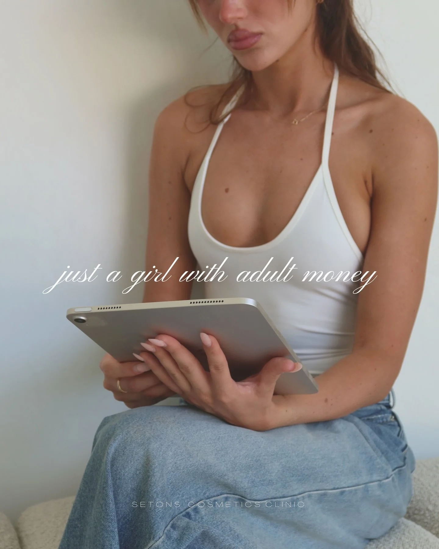 Remembering we have free will &amp; adult money 🎀

#justagirl #adultmoney #justagirlwithadultmoney #setonscosmeticsclinic #setonscosmetics