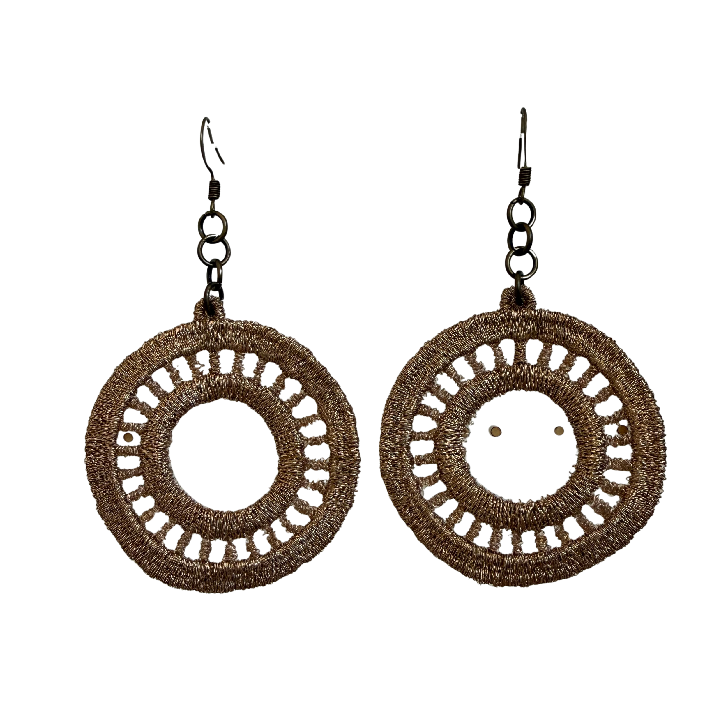 FSL Round Ring Earrings in metallic gold thread.png