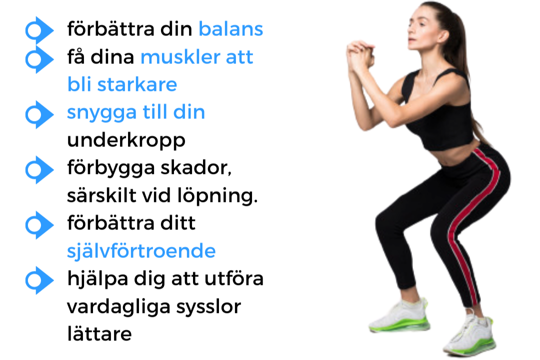 Träna för att förbättra och förenkla din vardag