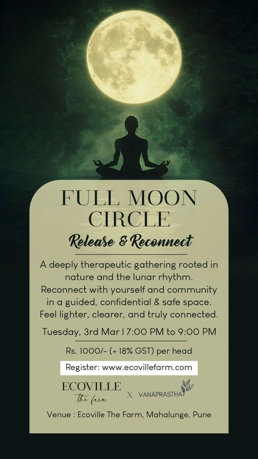 Full Moon Circle (Ecoville, Pune) 
