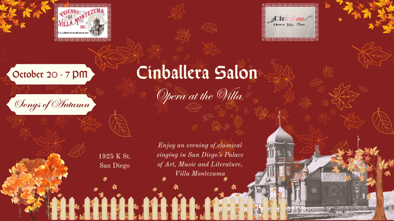 October Salon:    Songs of Autumn