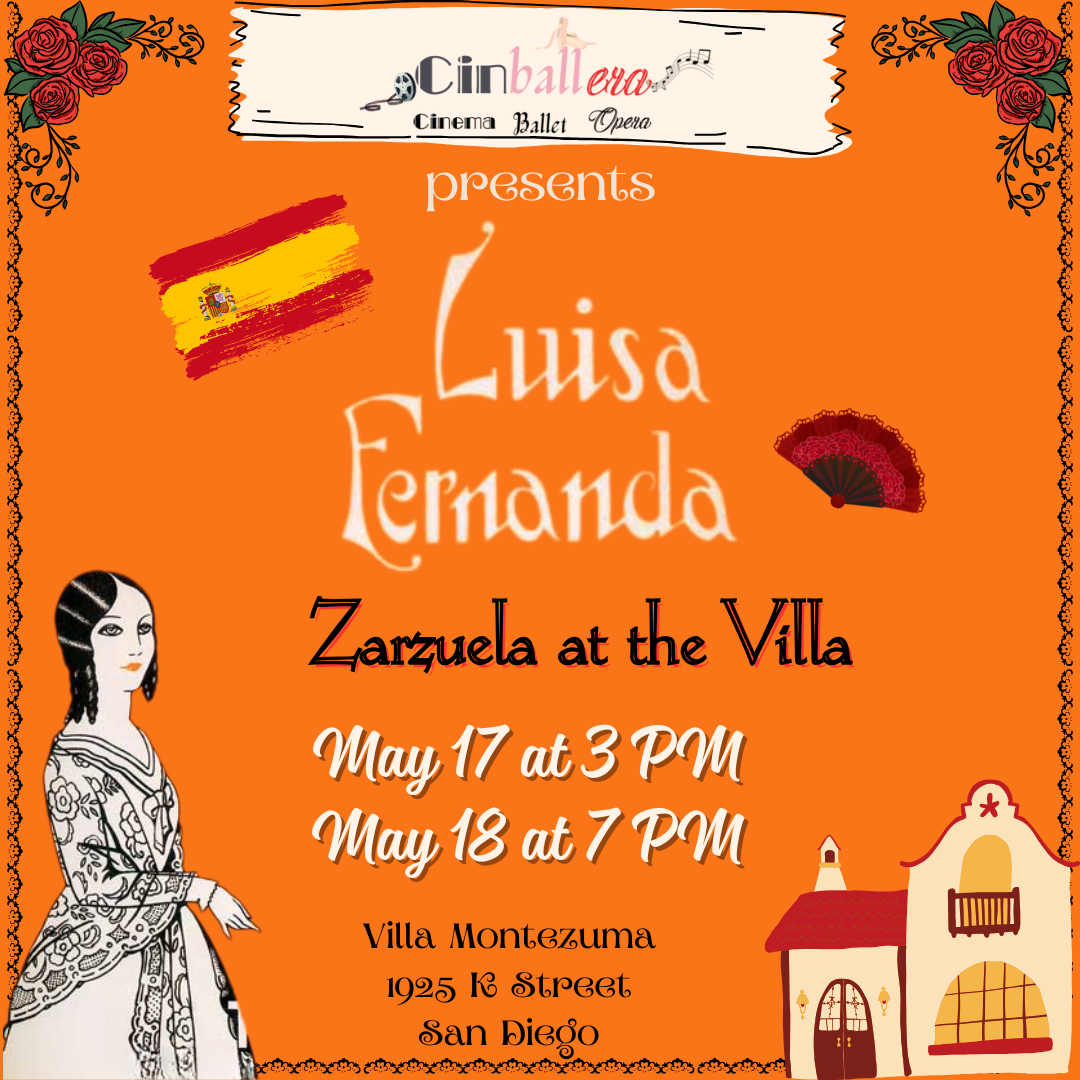 May Salon - Luisa Fernanda: Zarzuela at the Villa 