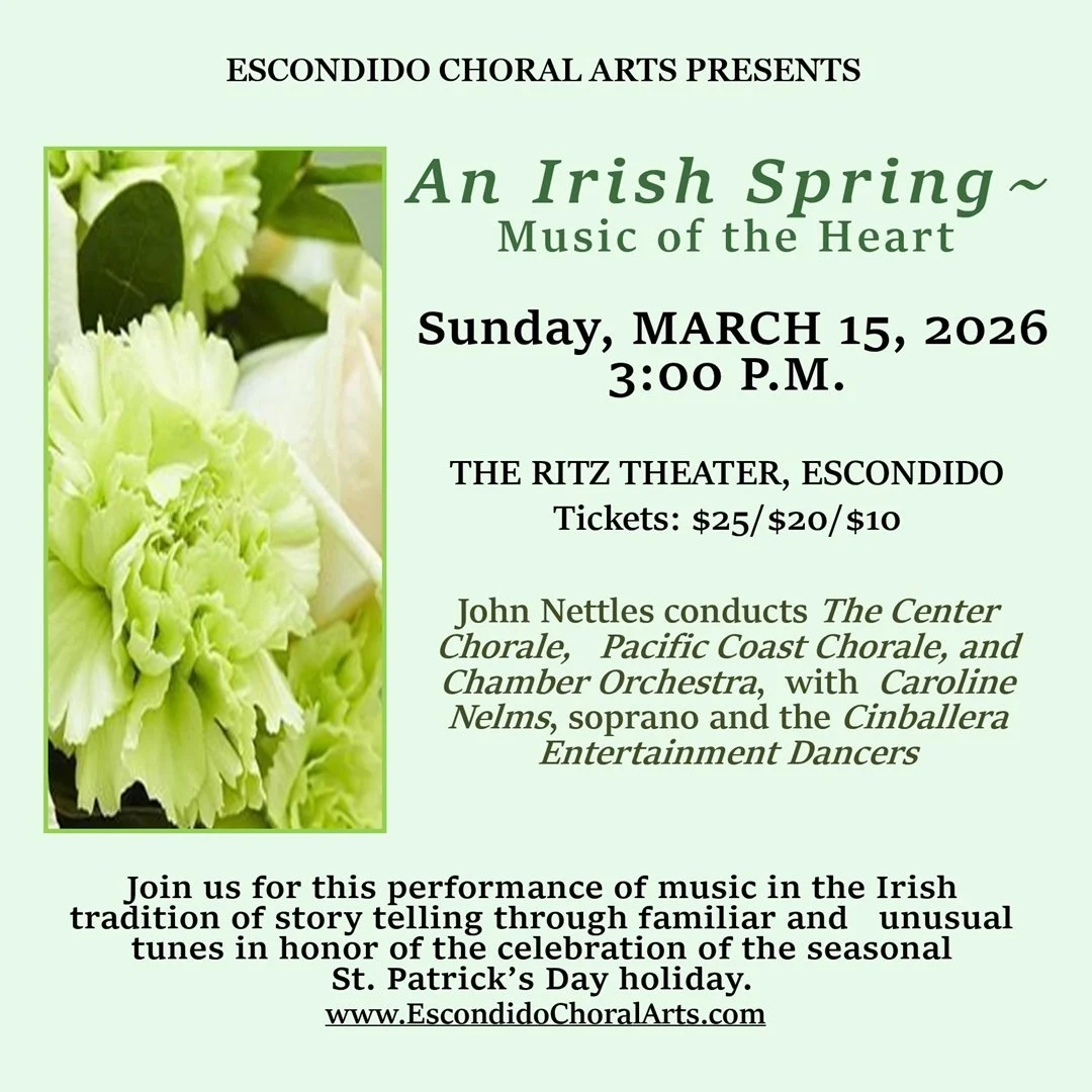 An Irish Spring - Escondido Choral Arts