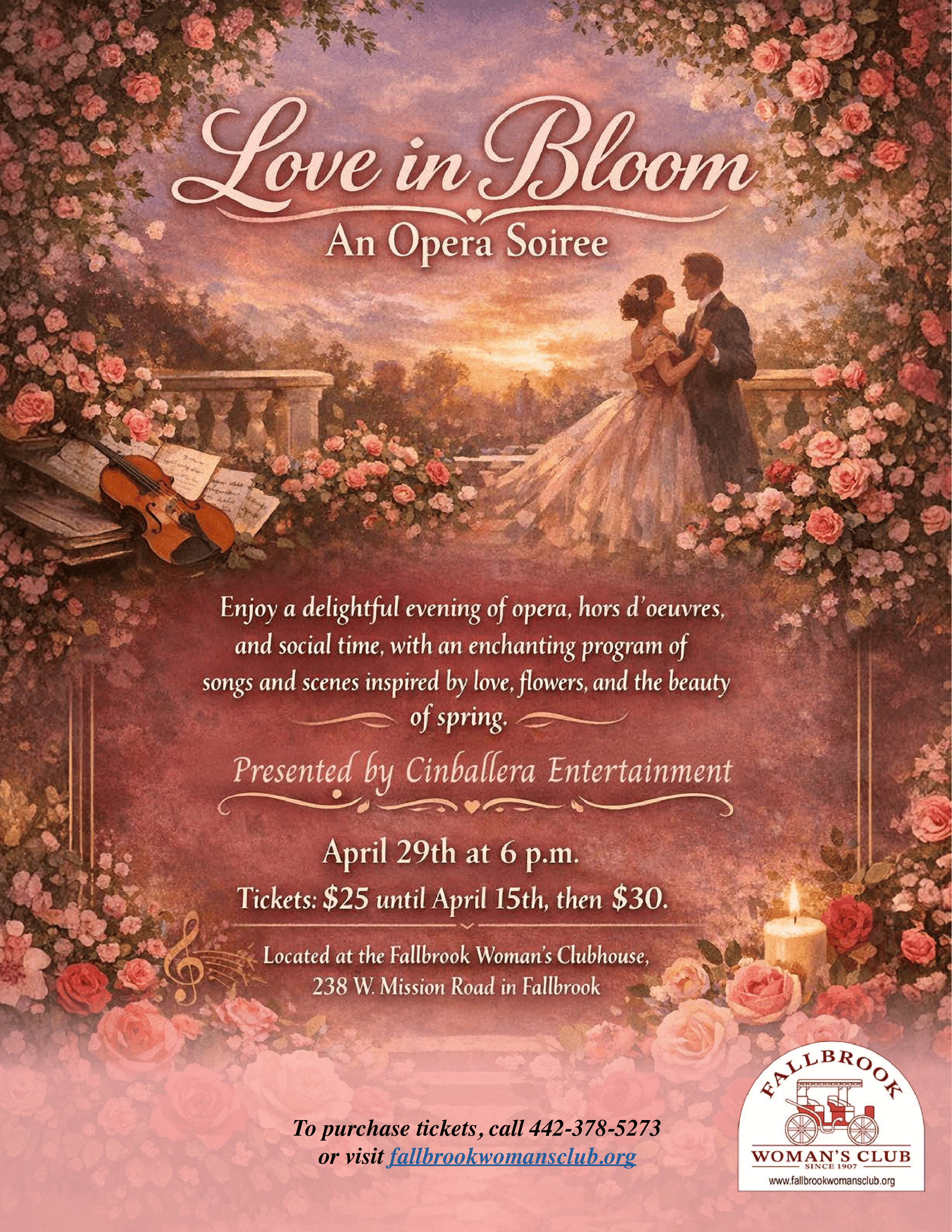 Love in Bloom: An Opera Soiree 