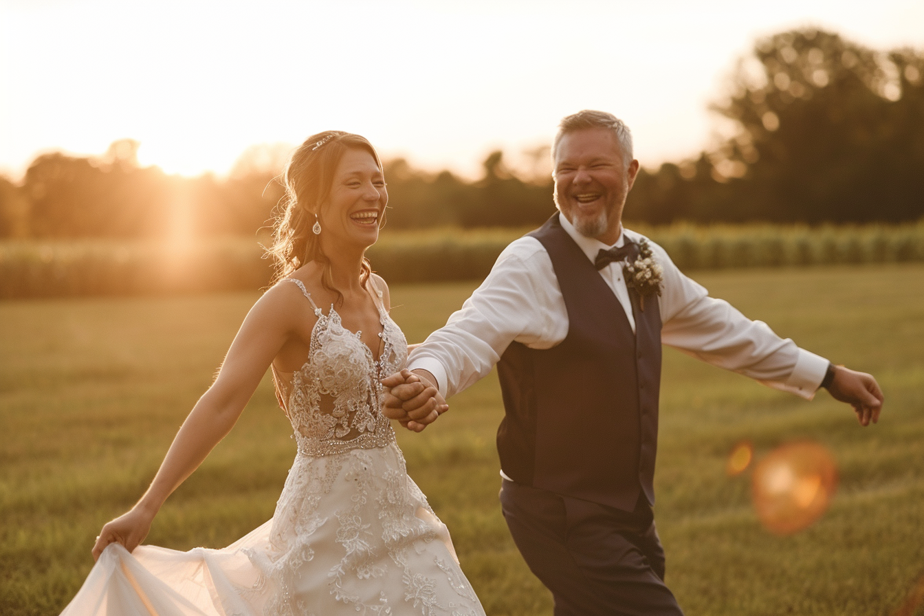 medintaja_laughing_wedding_couple_sunset_muted_colors_holding_h_cd202c38-dda3-4681-9f20-ad7546736e97.png