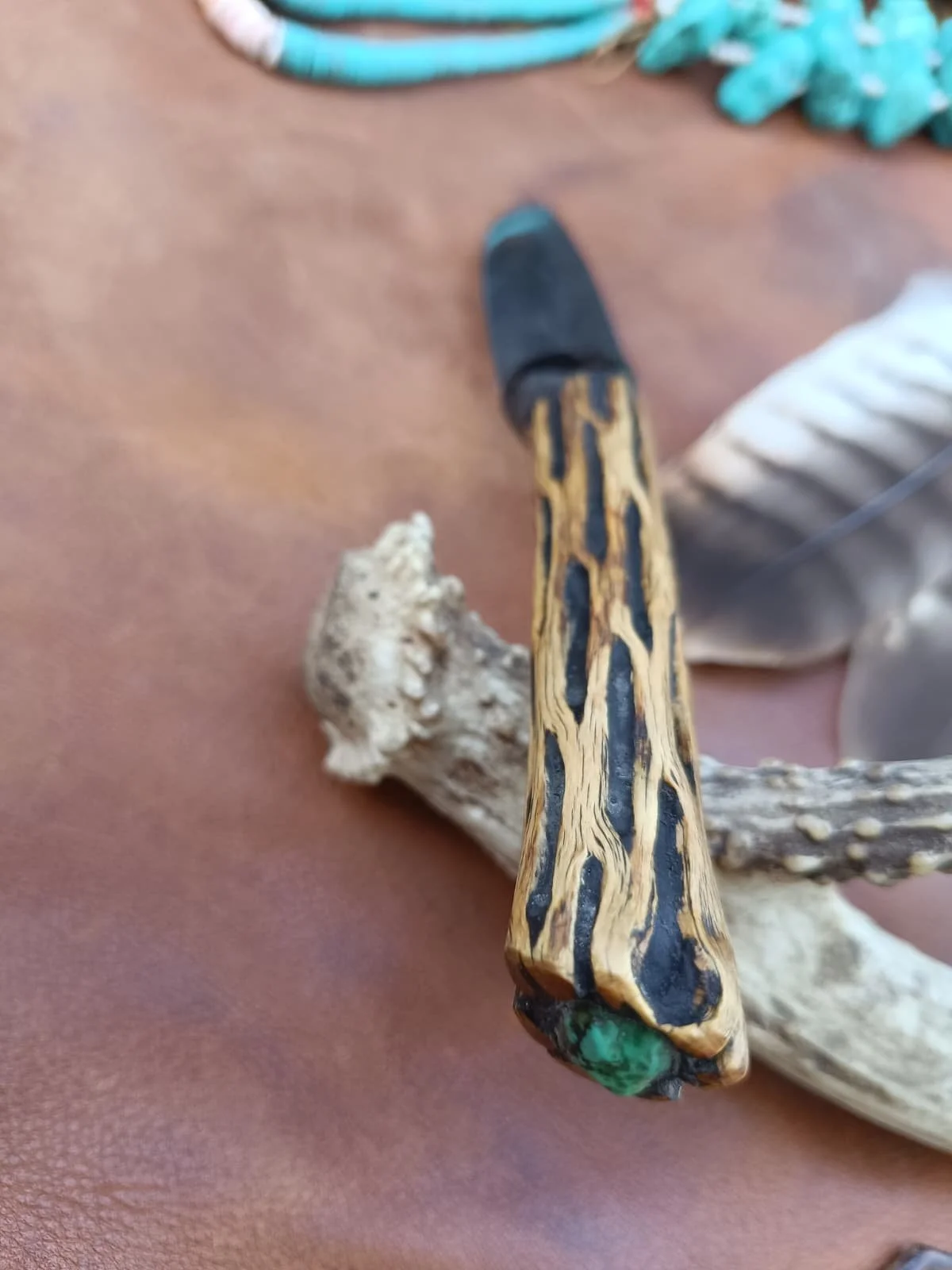 cholla cactus knife with turquoise.jpg