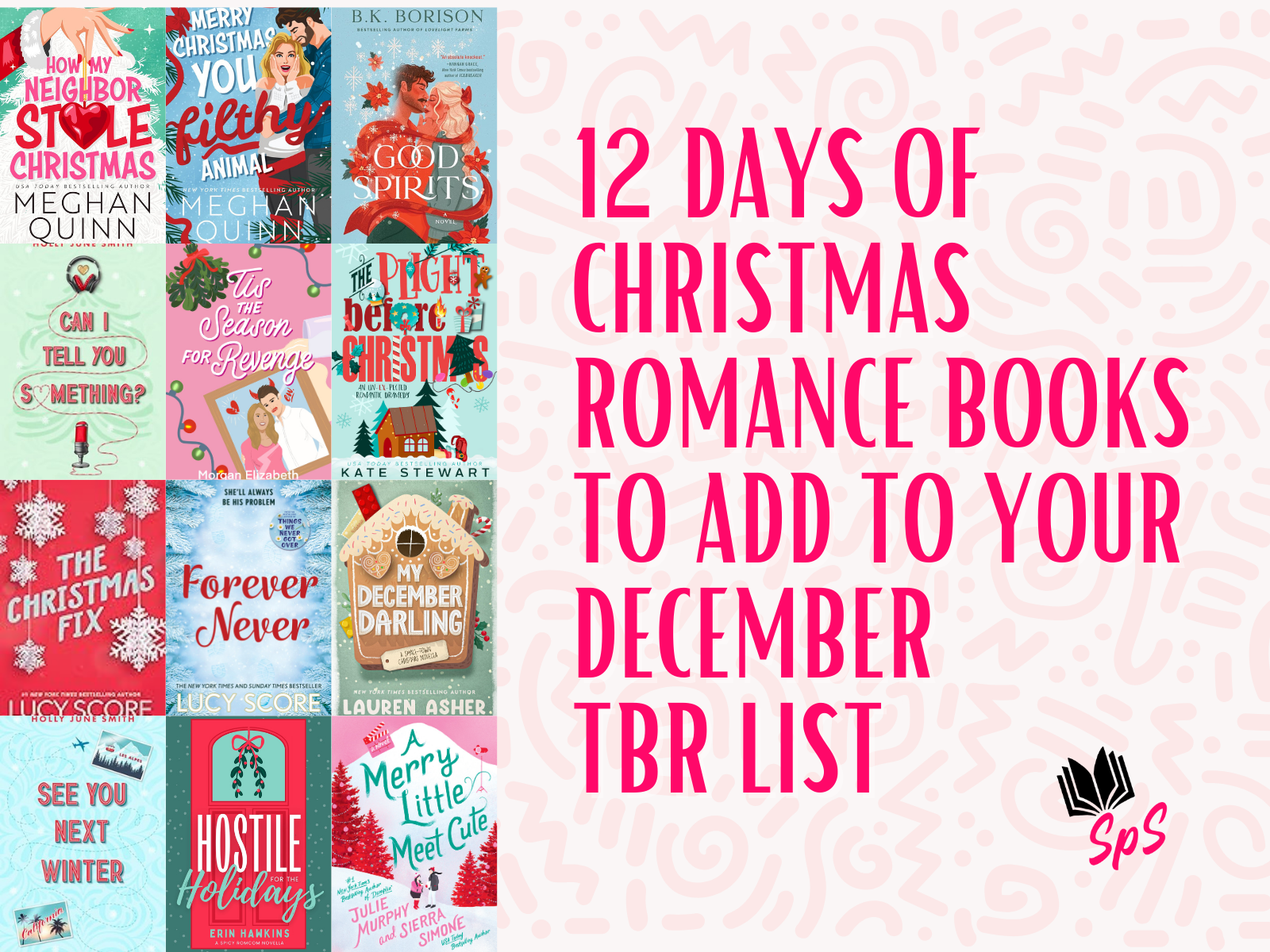 12 Days Of Christmas Romance Books for your December TBR