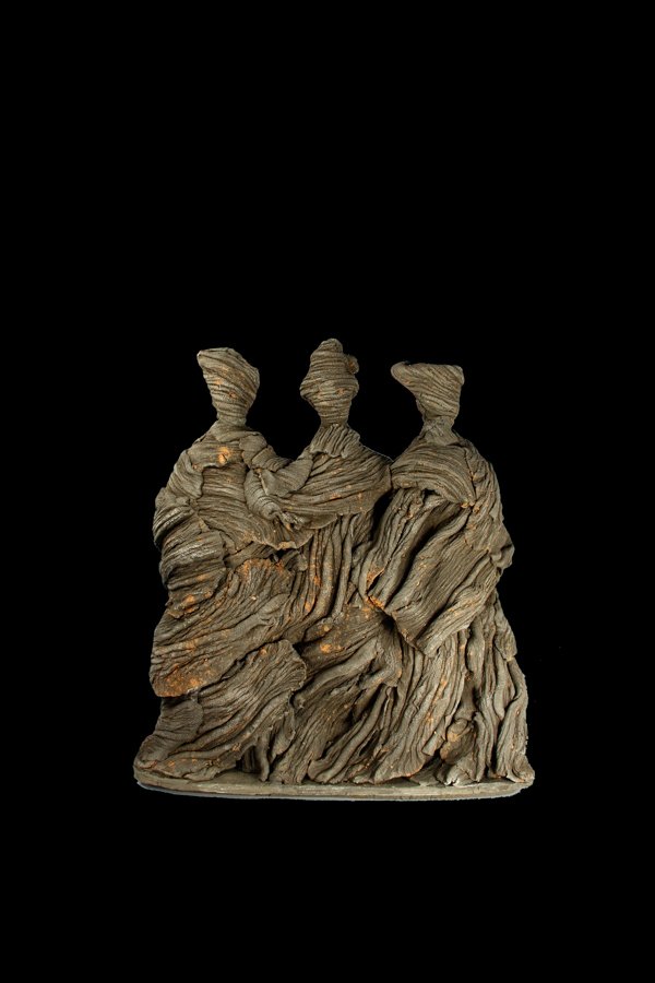 Trio drapé • H33 L30