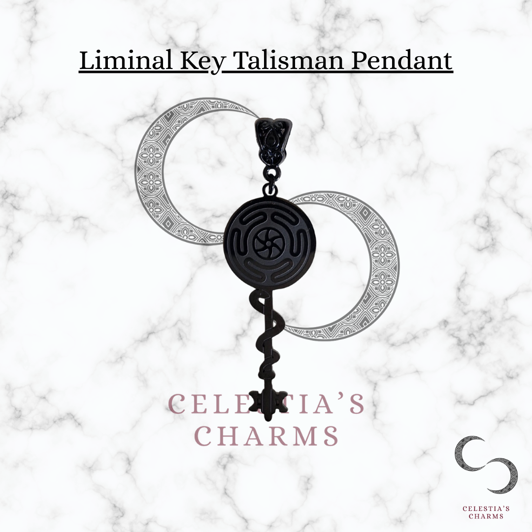 Liminal Key Talisman Pendant | Celestia's Charms