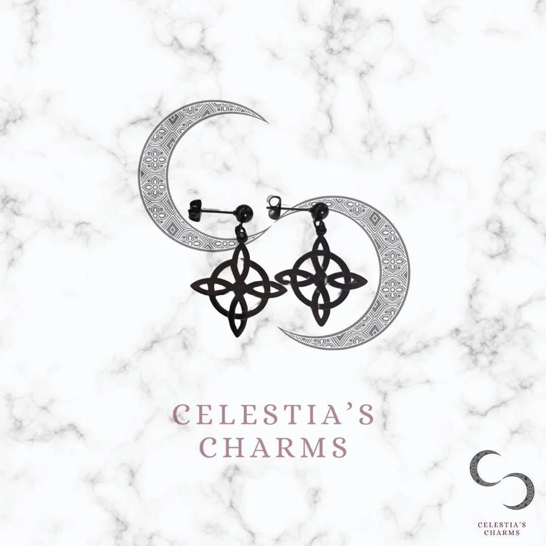 Witches Knot Earrings | Celestia's Charms