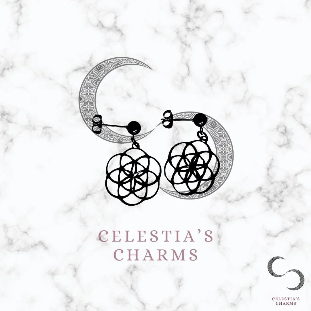 Seed of Life Earrings | Celestia's Charms