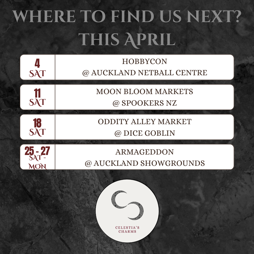 Where I’ll Be This April