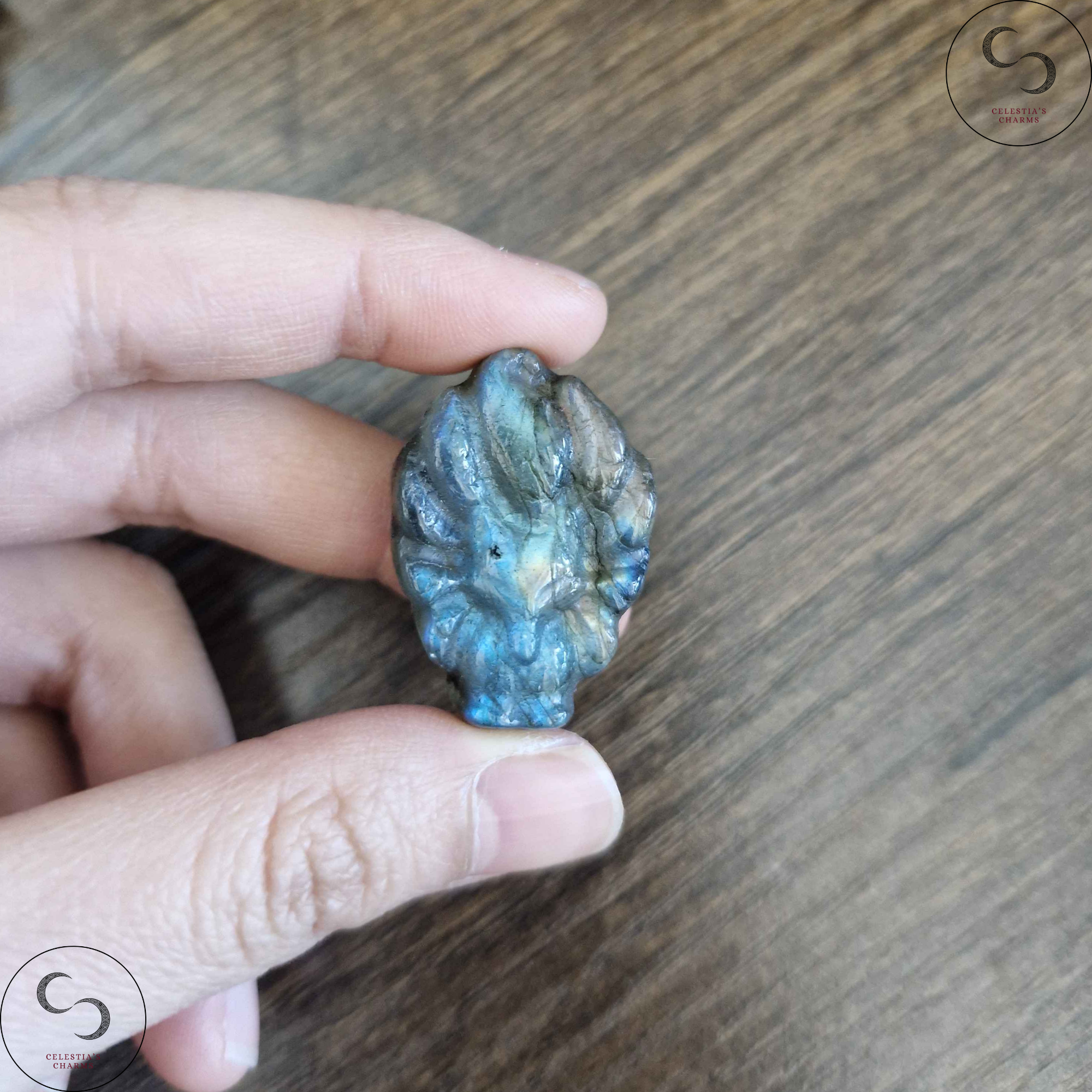 Labradorite Kitsune Familiar