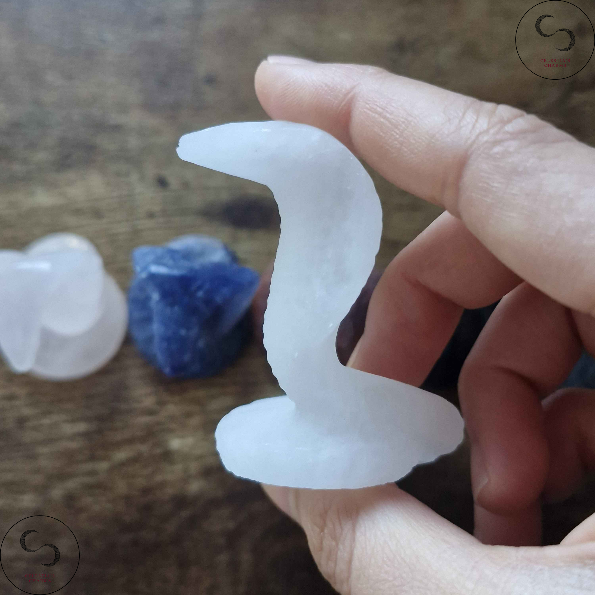 Crystal Cobras Milky Quartz | Celestia's Charms