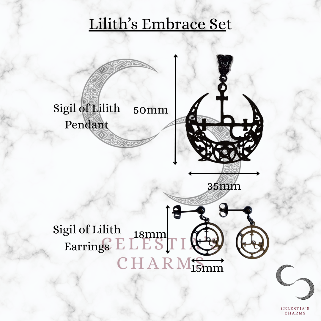 Lilith's Embrace Set | Celestia's Charms