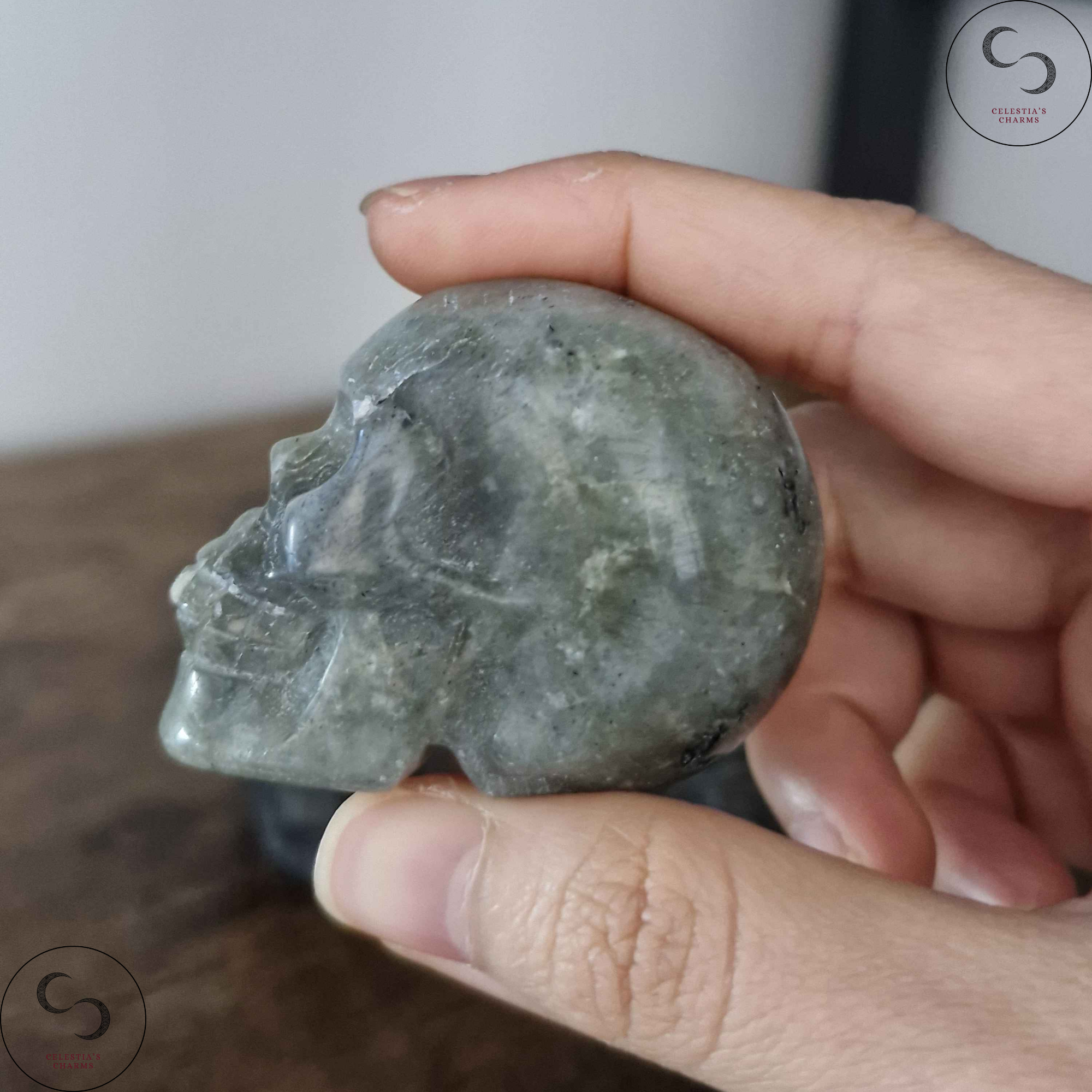 Crystal Skulls Labradorite | Celestia's Charms