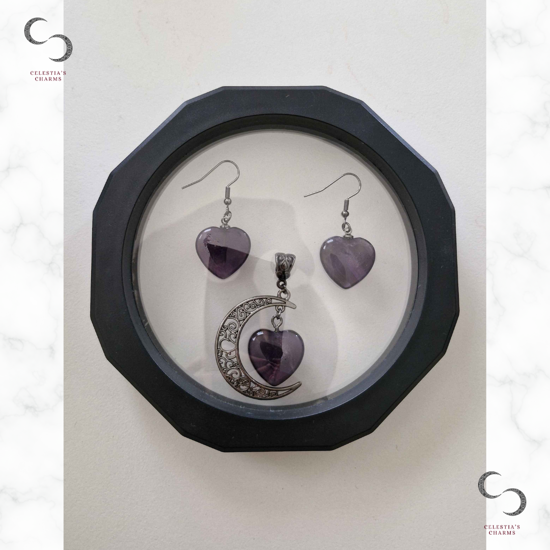 Crescent Heart Crystal Set – Founder's Edition