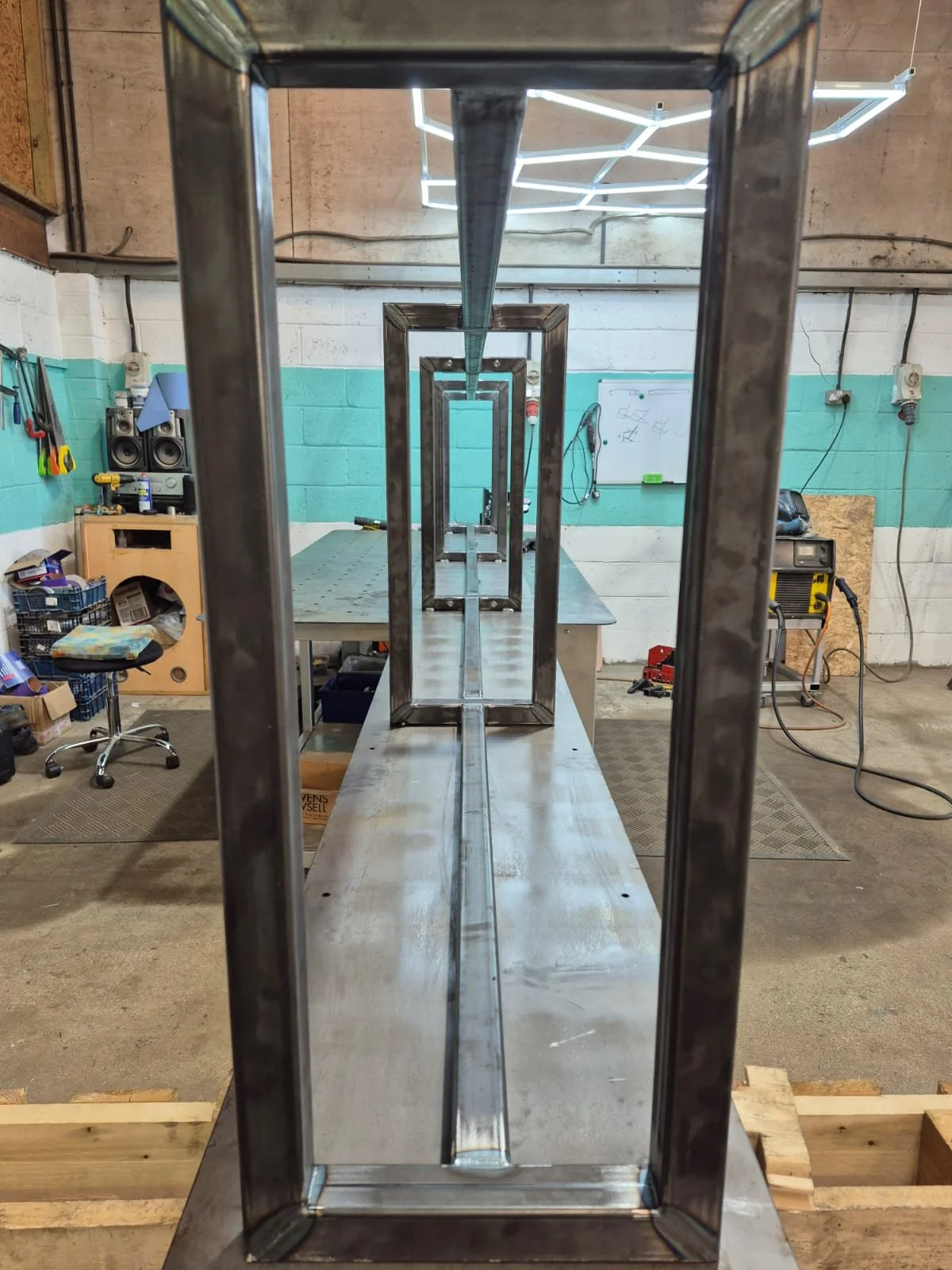 6m bench base for a restaurant .