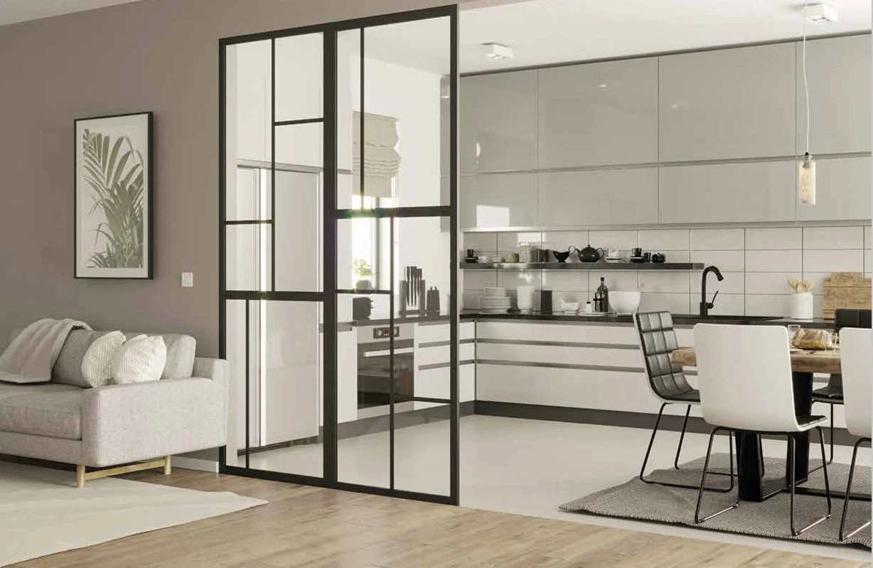 Cloison Fixe Aluminium Type Atelier