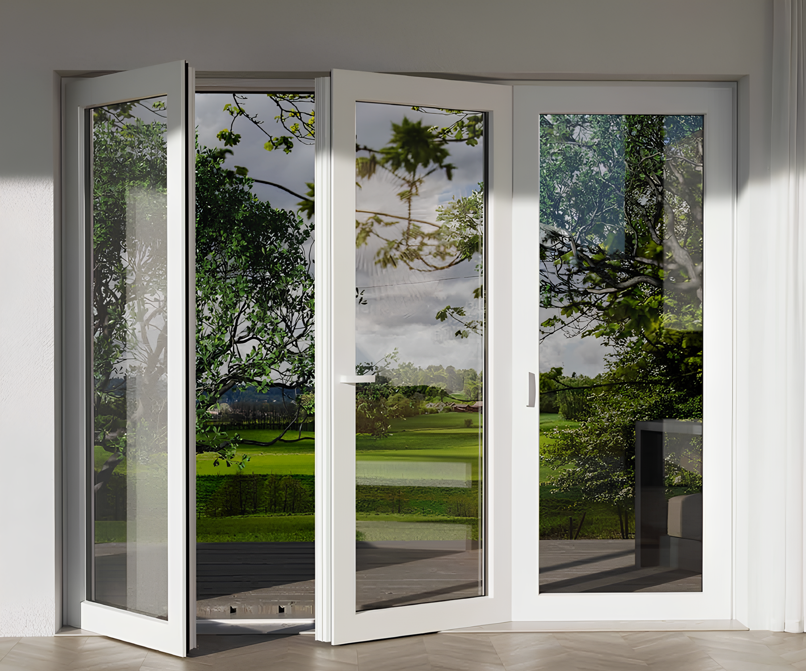 Porte-fenêtre à Battant en PVC