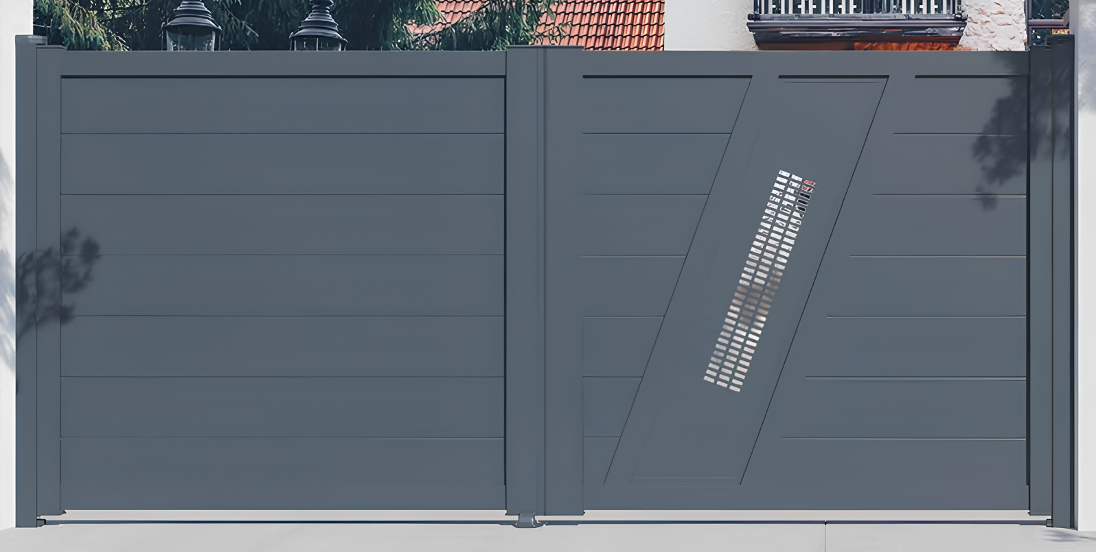 Décor Portail Néo Vision Oblique