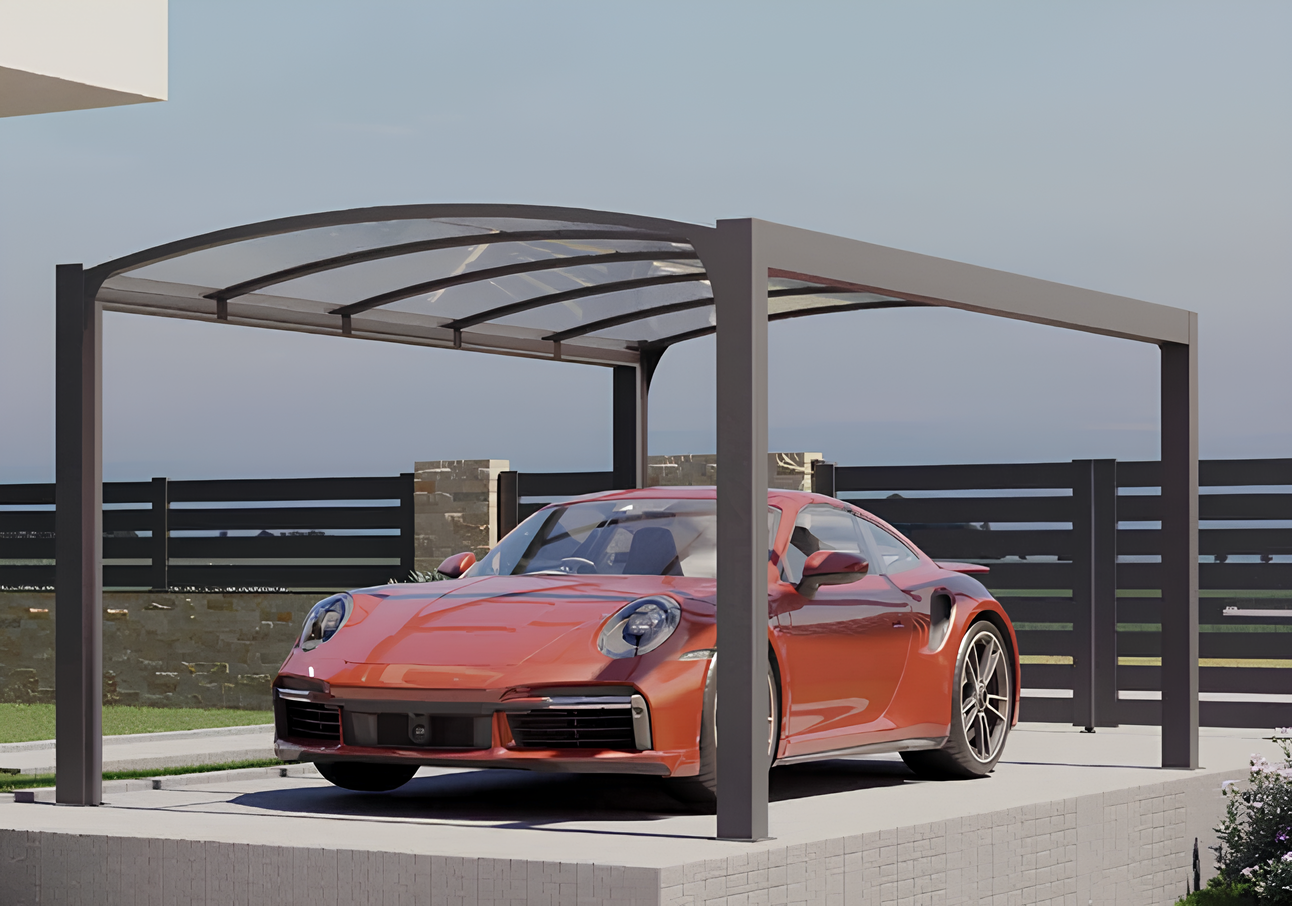 Carport cintré luxury