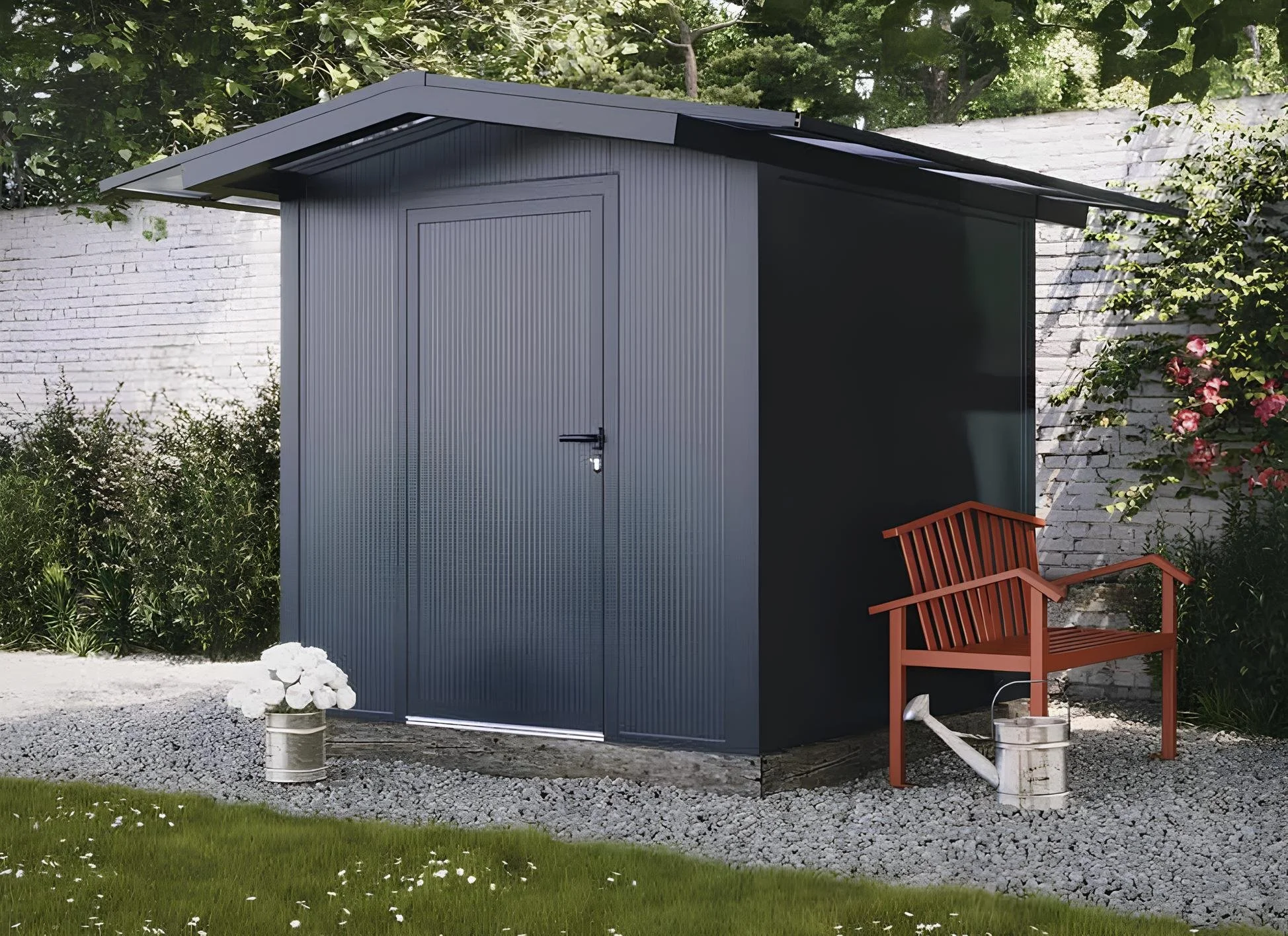 Abri de Rangement : Pâquerette