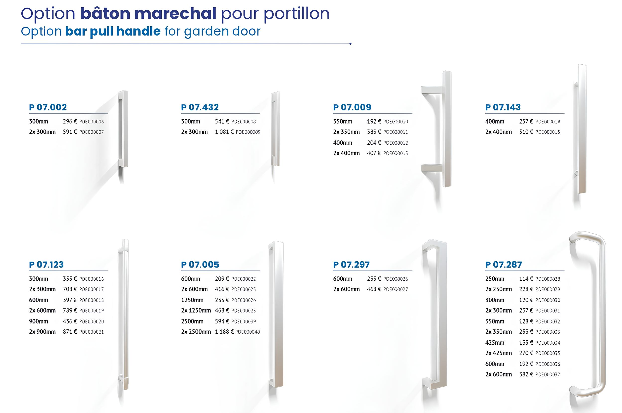 Bâton marechal pour portillon