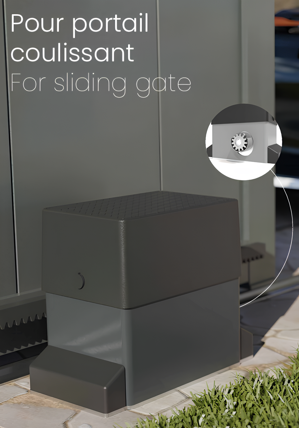 Automatismes pour portails coulissant