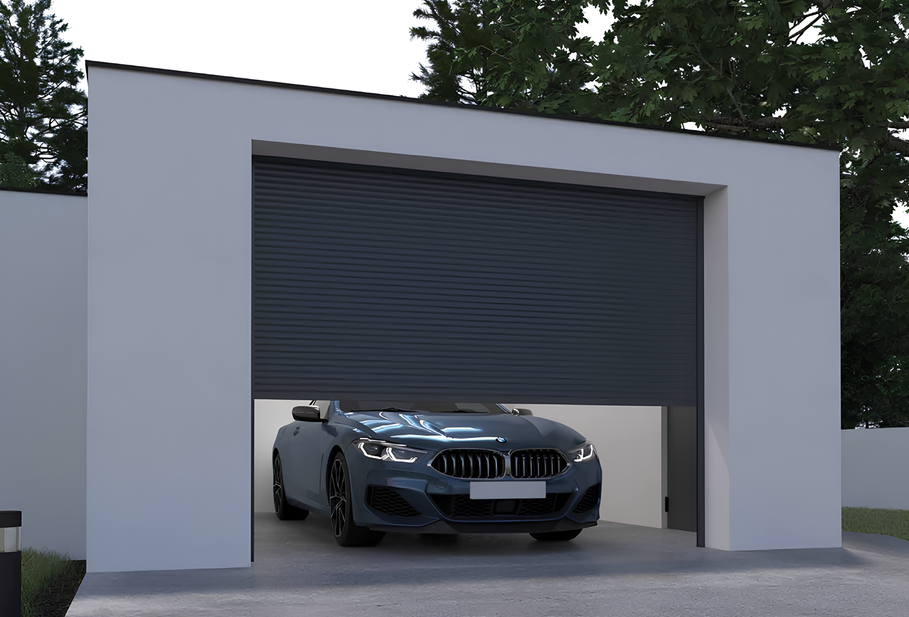 Décors pour Porte de Garage panneaux lisses