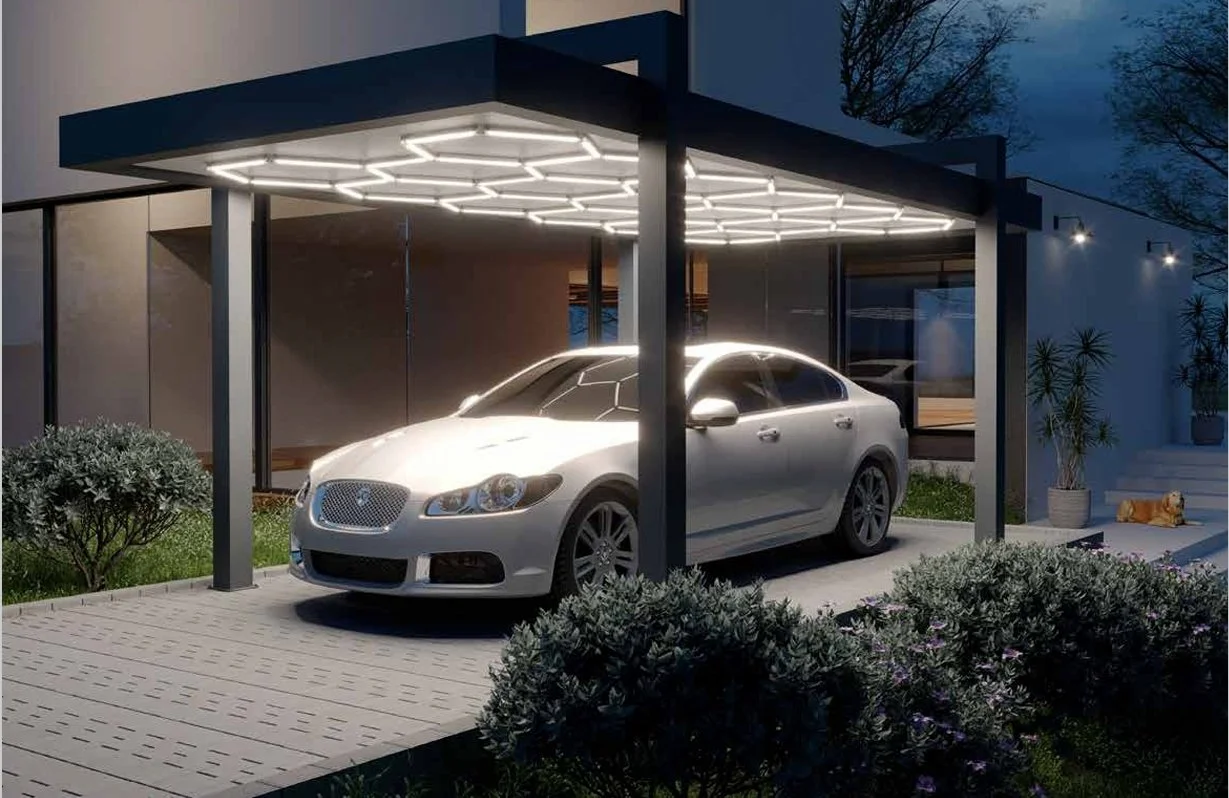 Kit d'éclairage hexagonal