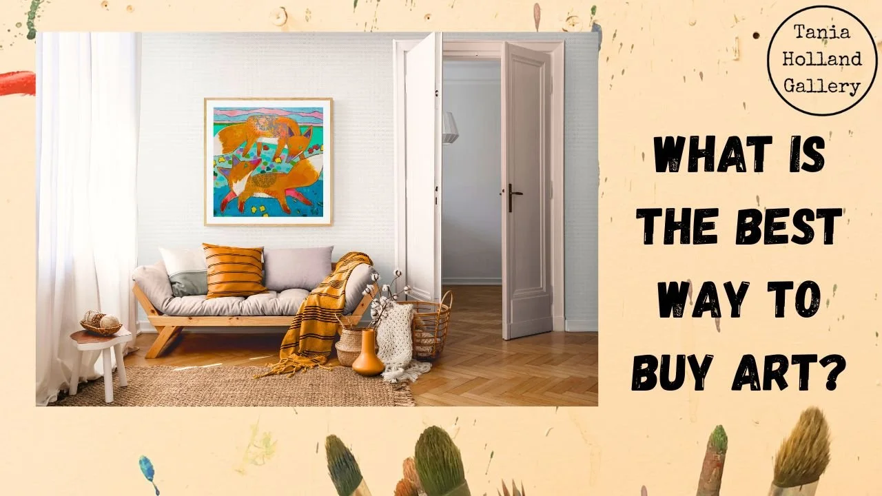 What is the best way to buy art?