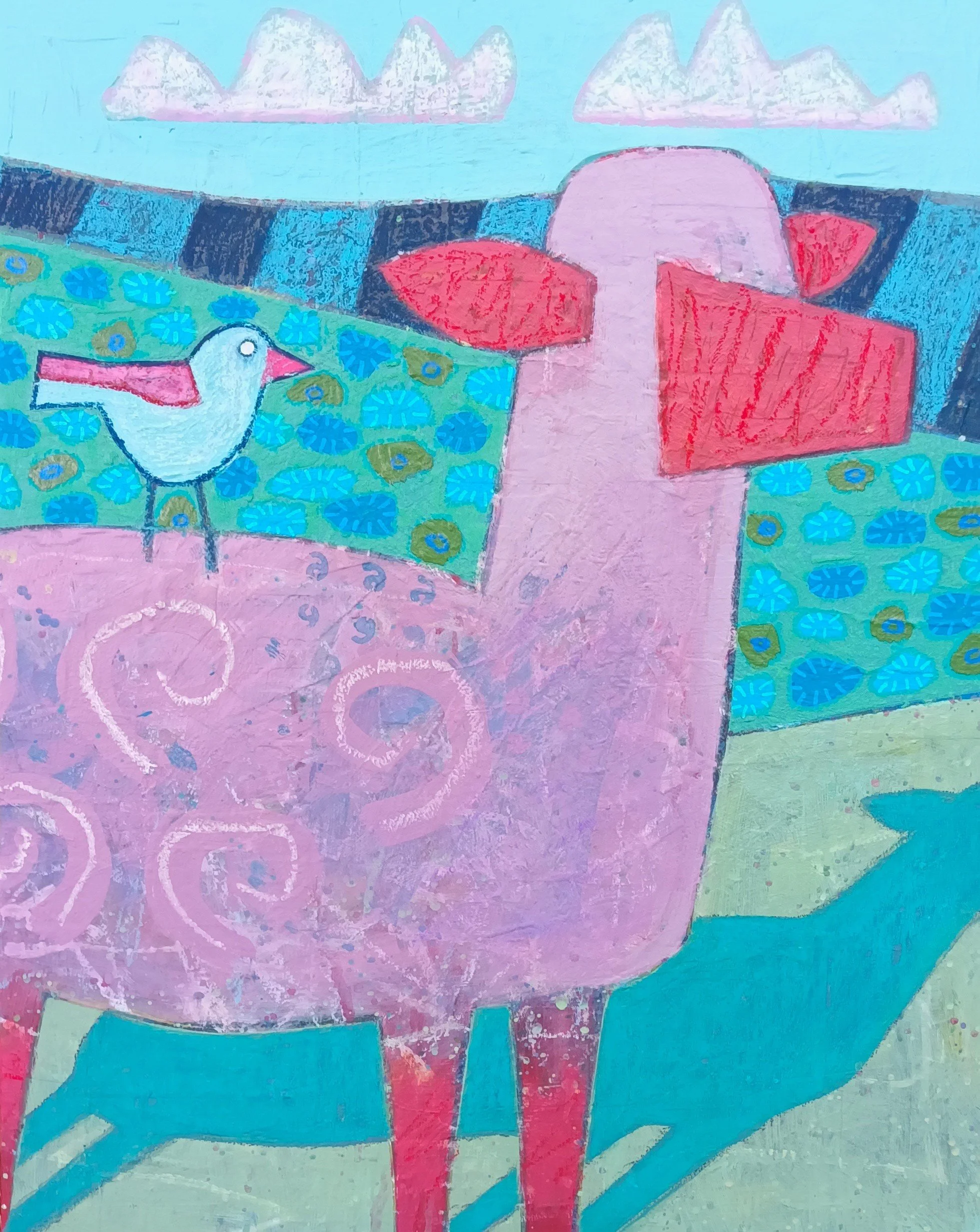 Sheep with Shadow
