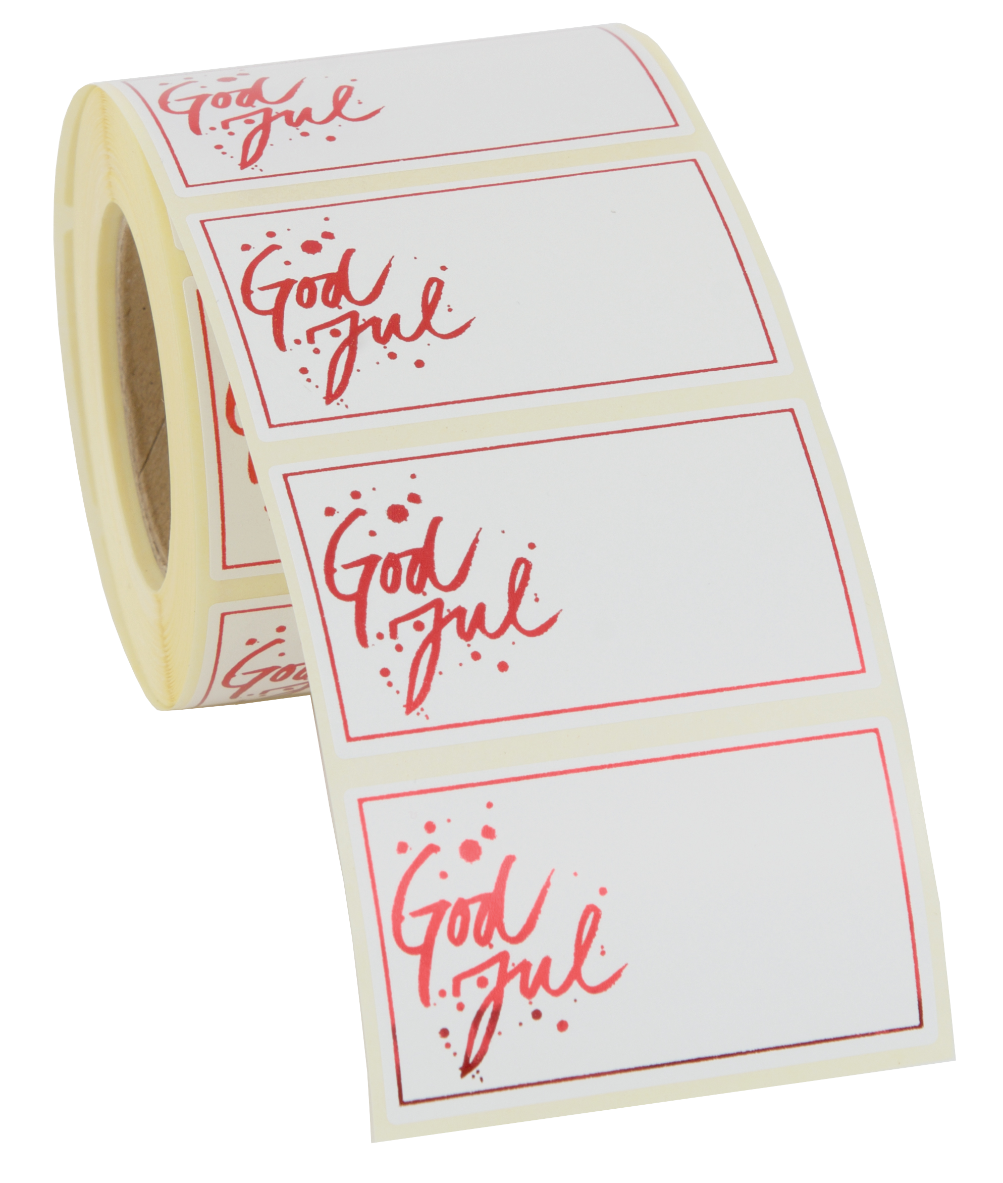 Klisteretiketter God Jul Foil