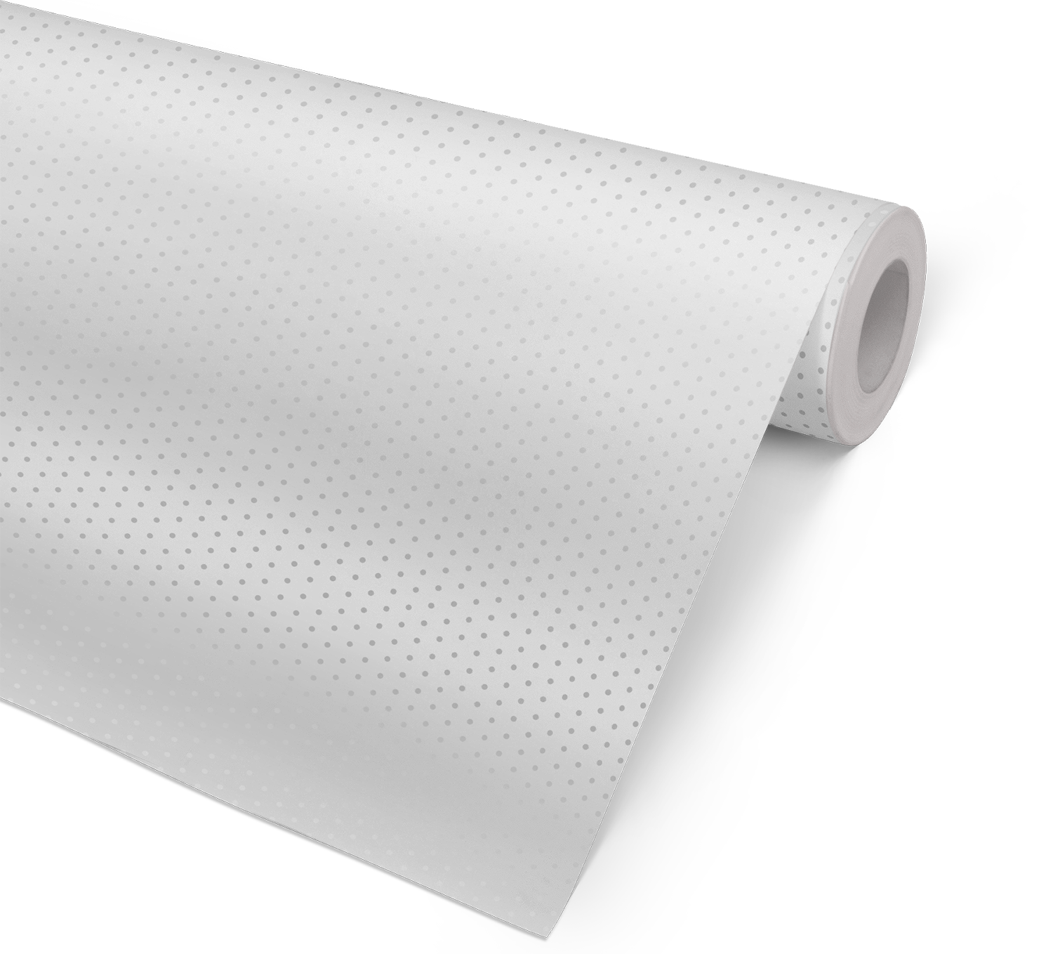 Miniprickar - Metallic papper - Silver