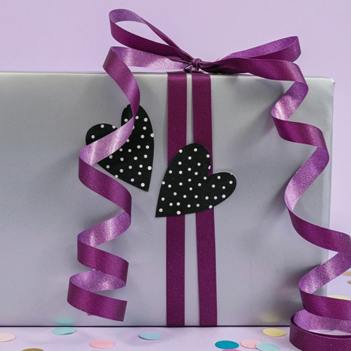 Etiketter Hjärtan Svarta