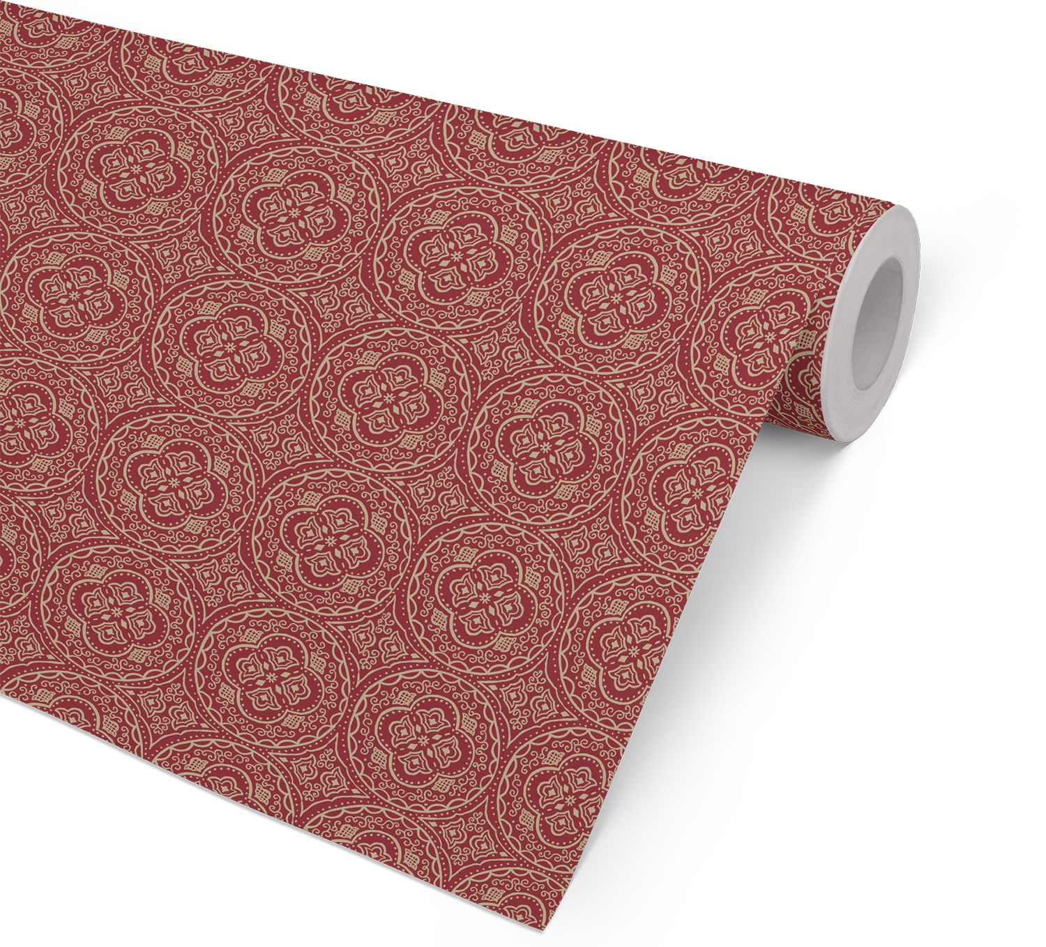 CULT Orient - Vinröd & Guld