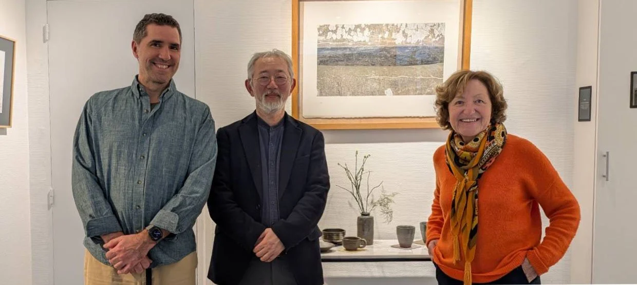 De gauche à droite, Julien Bernier, Ichiro Sakamoto, Laurence Le Hire