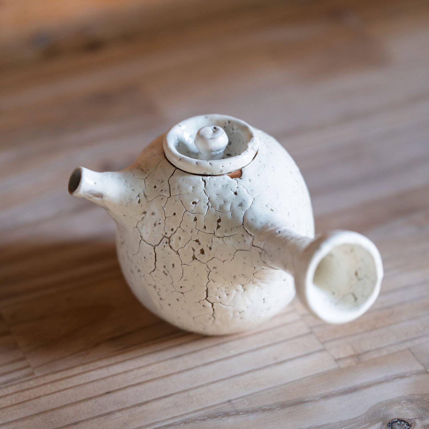 Kyusu Atelier Julien Bernier émail kudo matto