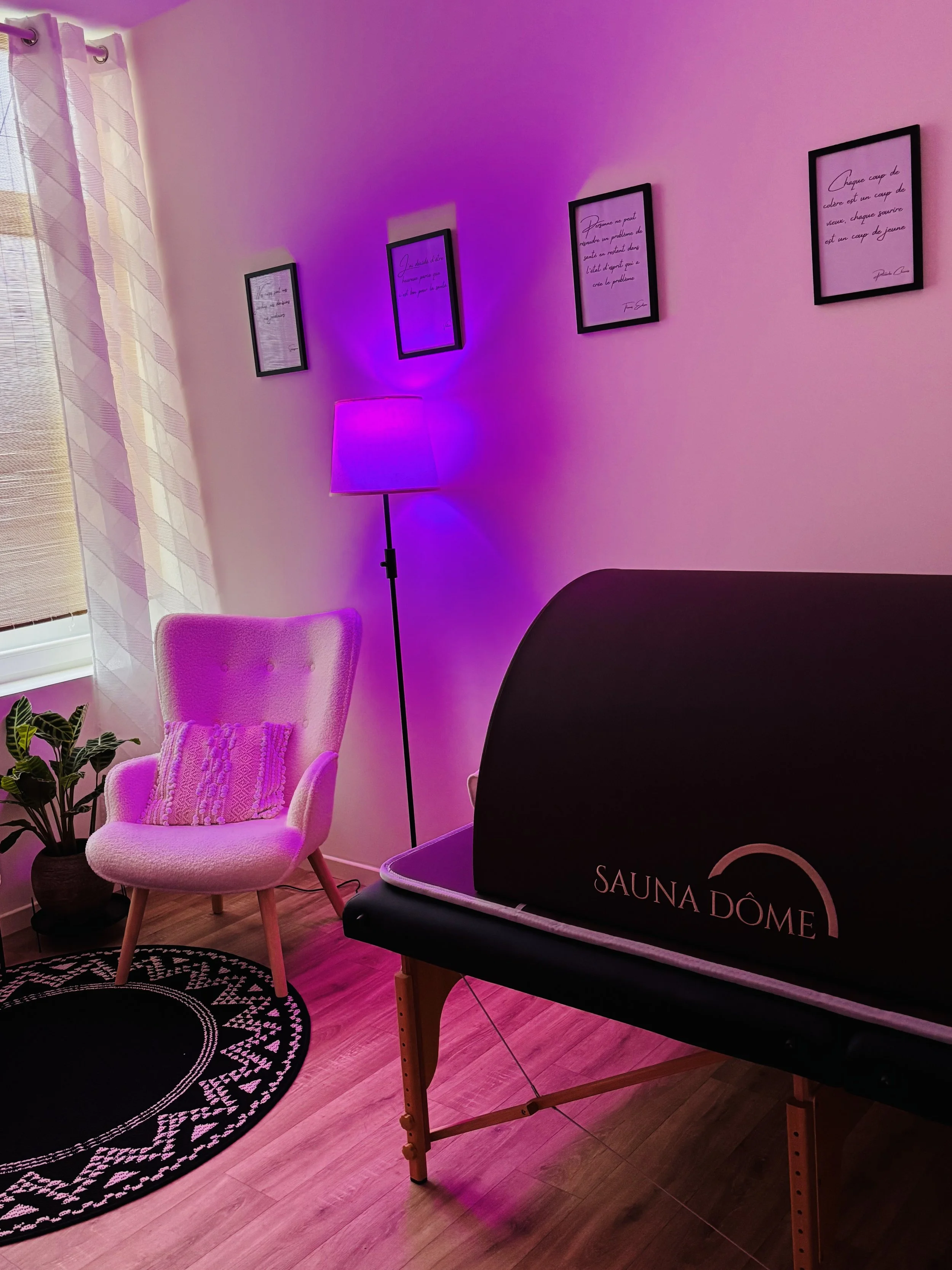 Sauna Japonais pour la détente, la détox, la récupération musculaire, l'apaisement du stress, un meilleur sommeil.