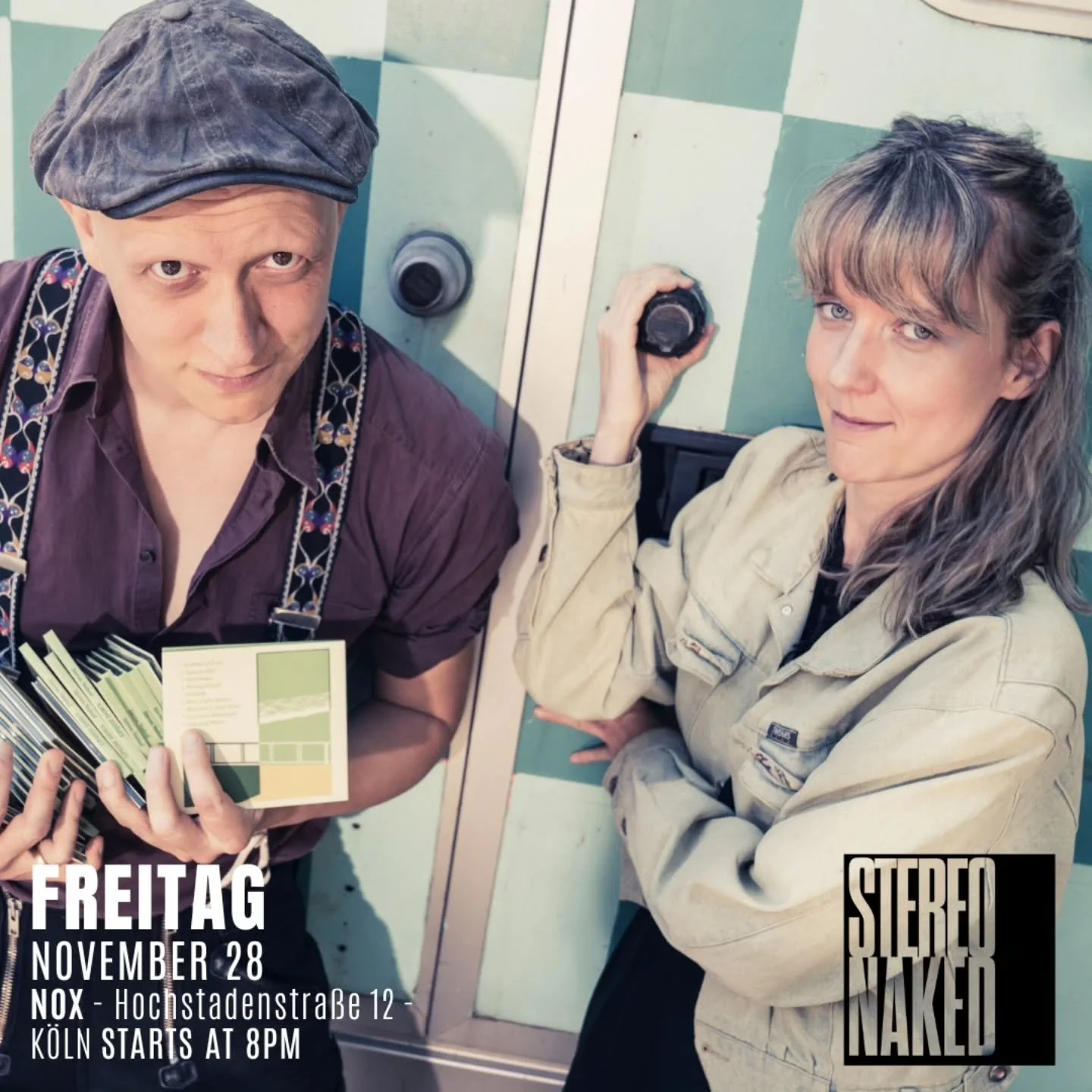 Hier ist ein kleines, feines Konzert, das wir jedes Jahr machen, um ein weiteres Jahr Stereo Naked abzuschlie&szlig;en. Unser Jahresabschluss-/Weihnachtskonzert findet &ndash; wie letztes Jahr &ndash; wieder in unserer Lieblingsbar NOX statt. 

Save 