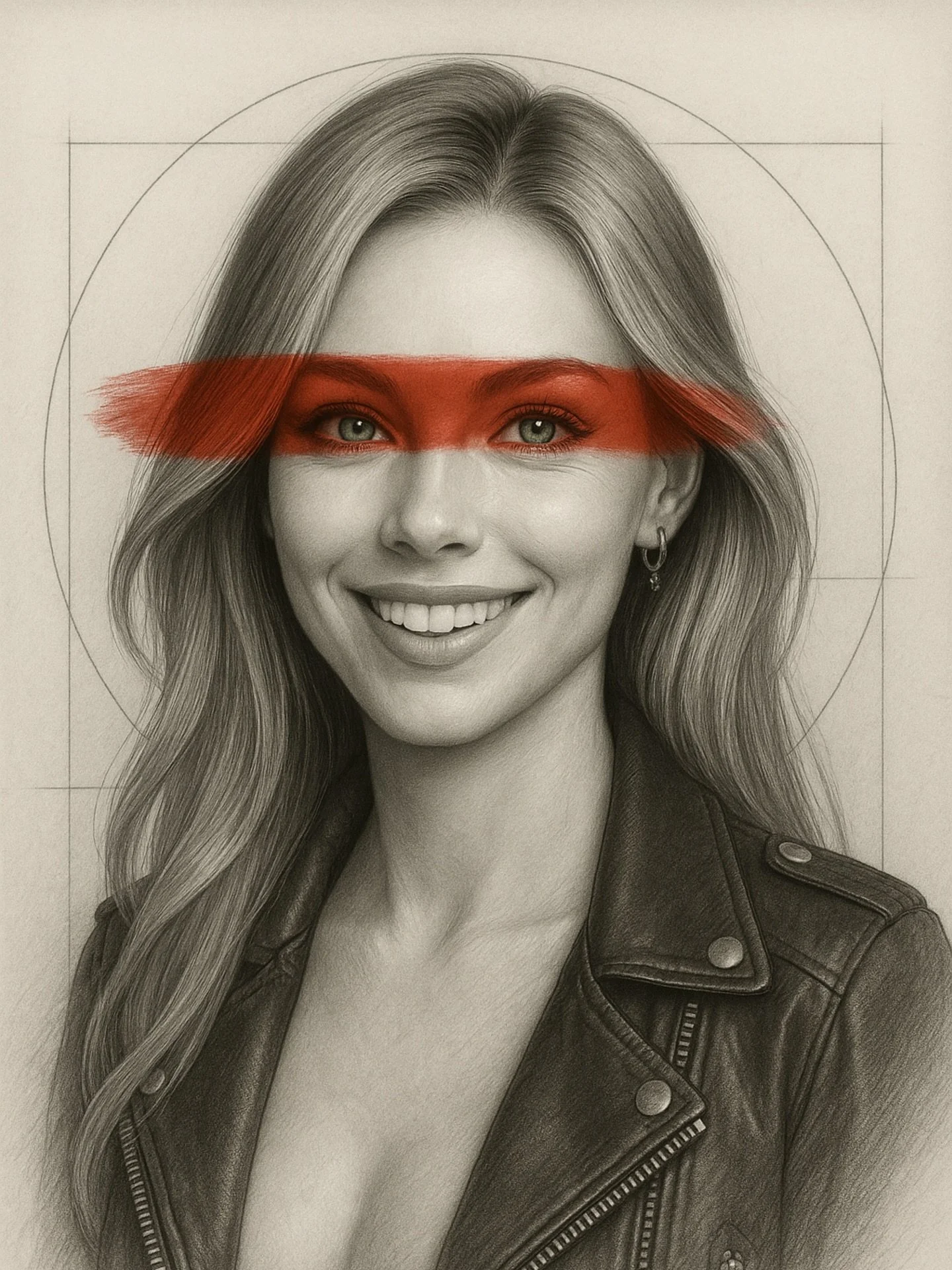 Silent Faces &ndash; Genesis Edition
&ldquo;Leather and grace, warmth and silence.
She doesn&rsquo;t hide behind serenity , she conquers it.
Her joy is not softness; it&rsquo;s strength disguised as ease.&ldquo;