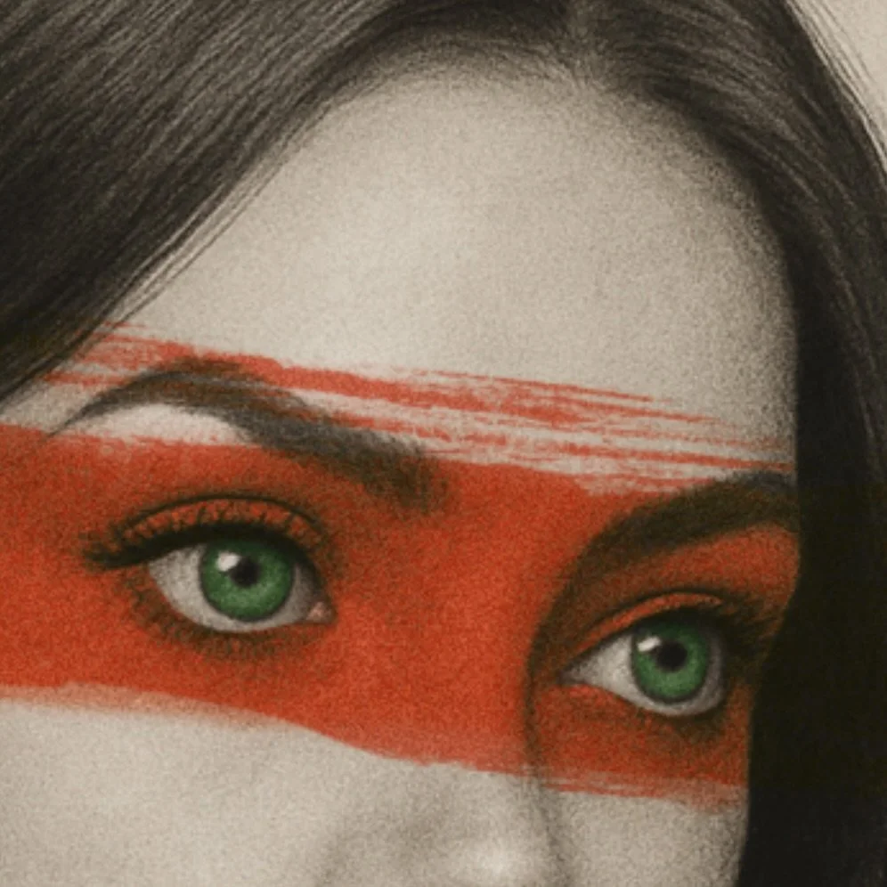 &ldquo;Her gaze carries something tender, not fragile, a quiet memory held close, like warmth that never fully fades.&rdquo;