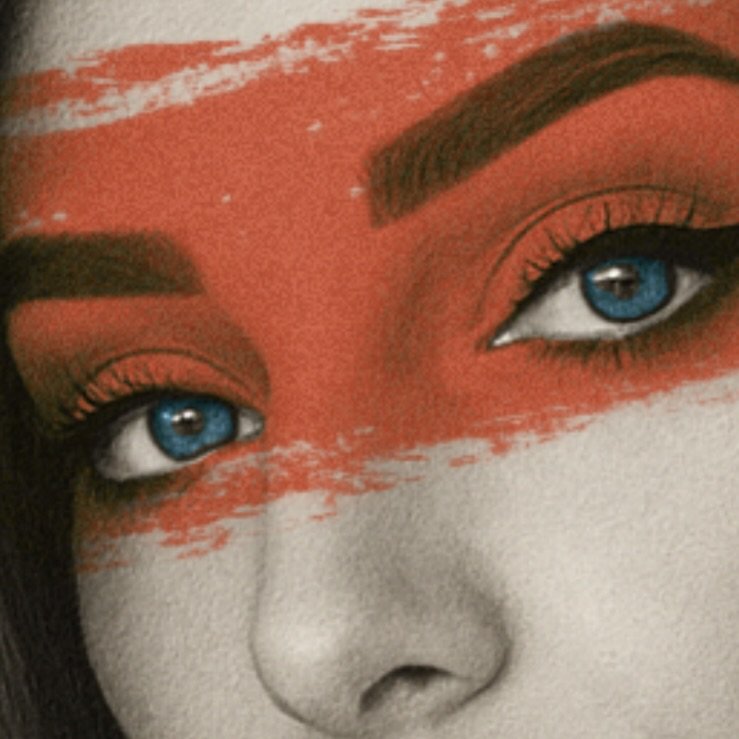 &ldquo;Her gaze doesn&rsquo;t insist, it invites.
A quiet curve of attention, aware of its power and unhurried in its release.&rdquo;