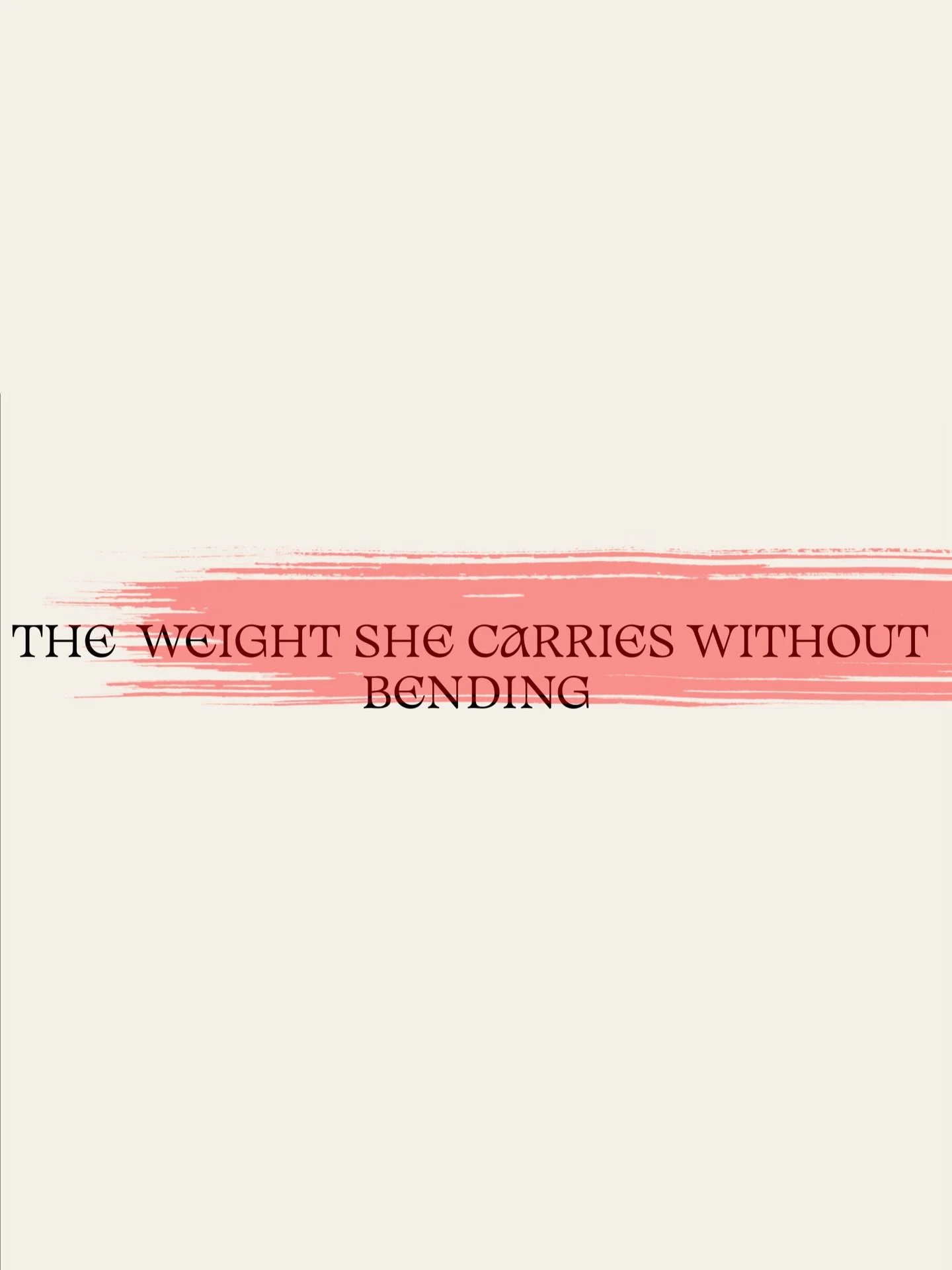 &ldquo;&lsquo;Strength remains when noise has passed.&rsquo;
In her eyes, silence stands firm not unscarred, but unbroken.&rdquo;